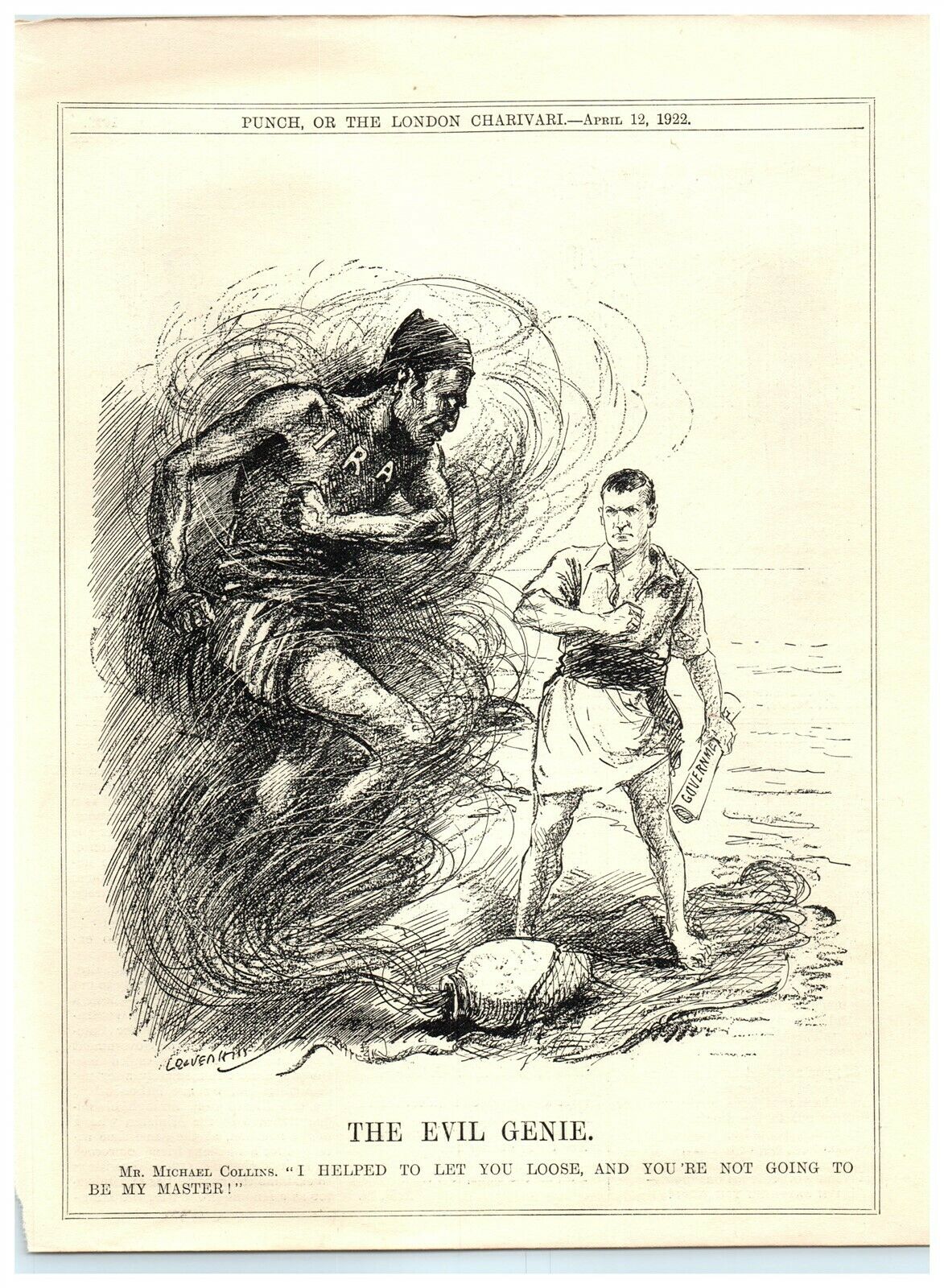 1922 Rare Irish Prints Michael Collins Sinn Fein Free State Ulster BoundAntique Complete 2 Bound