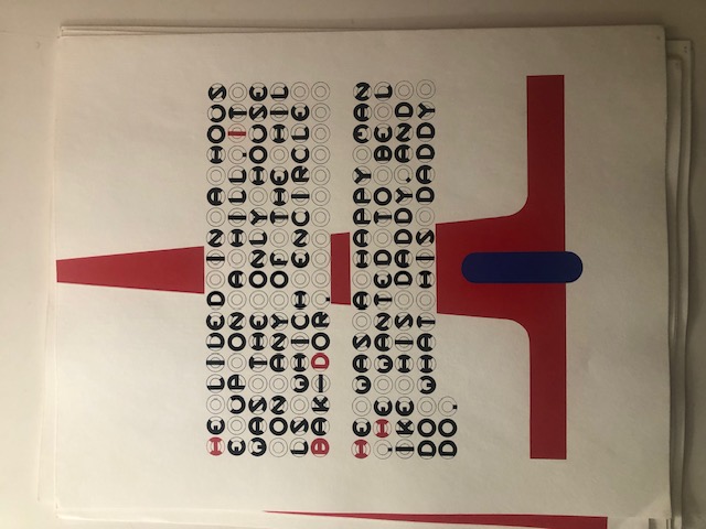 Gerald Laing (1036-2011) Poems By G Golinkova. Signed and Numbered Screenprint.