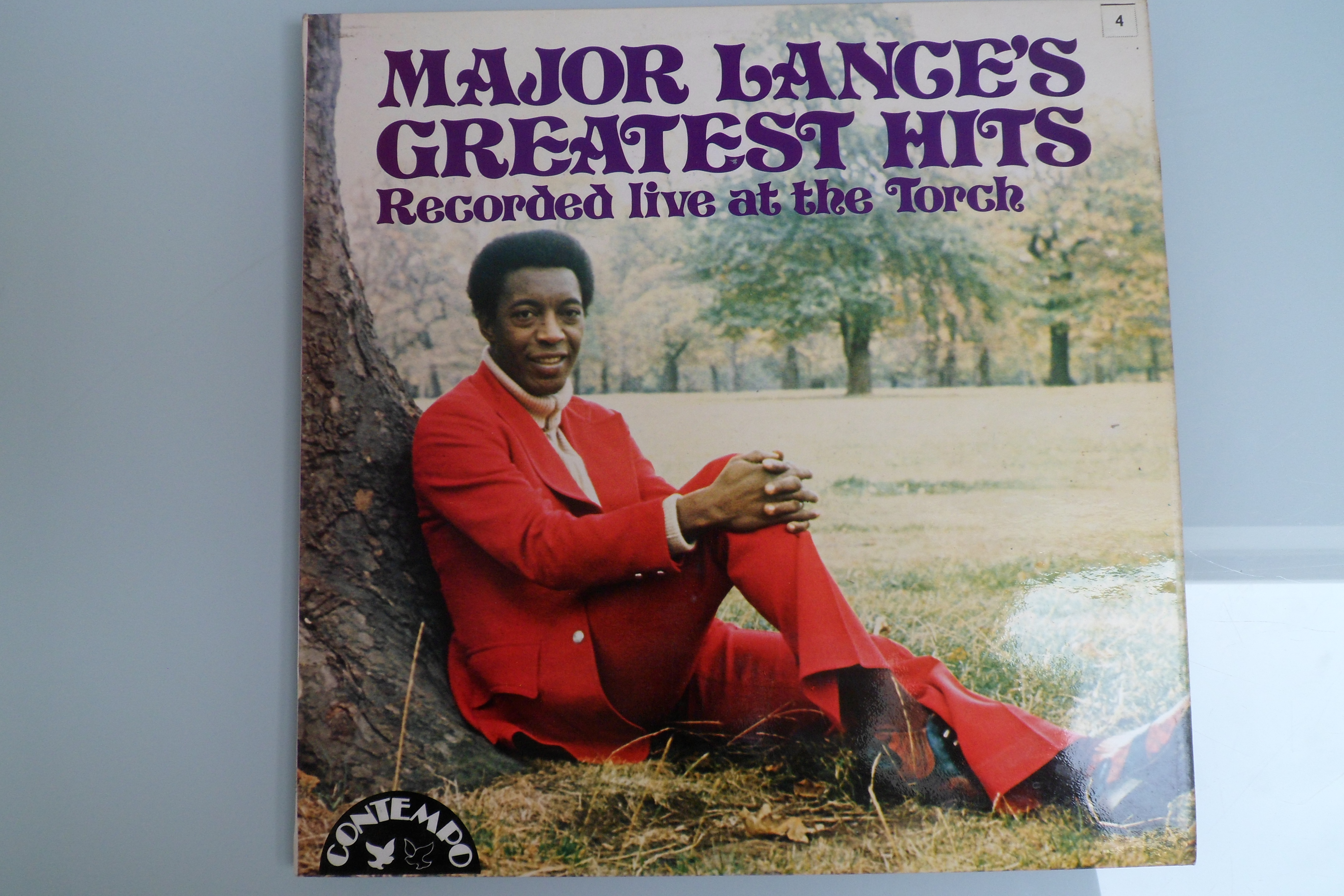 Major Lance - Greatest hits vinyl record.