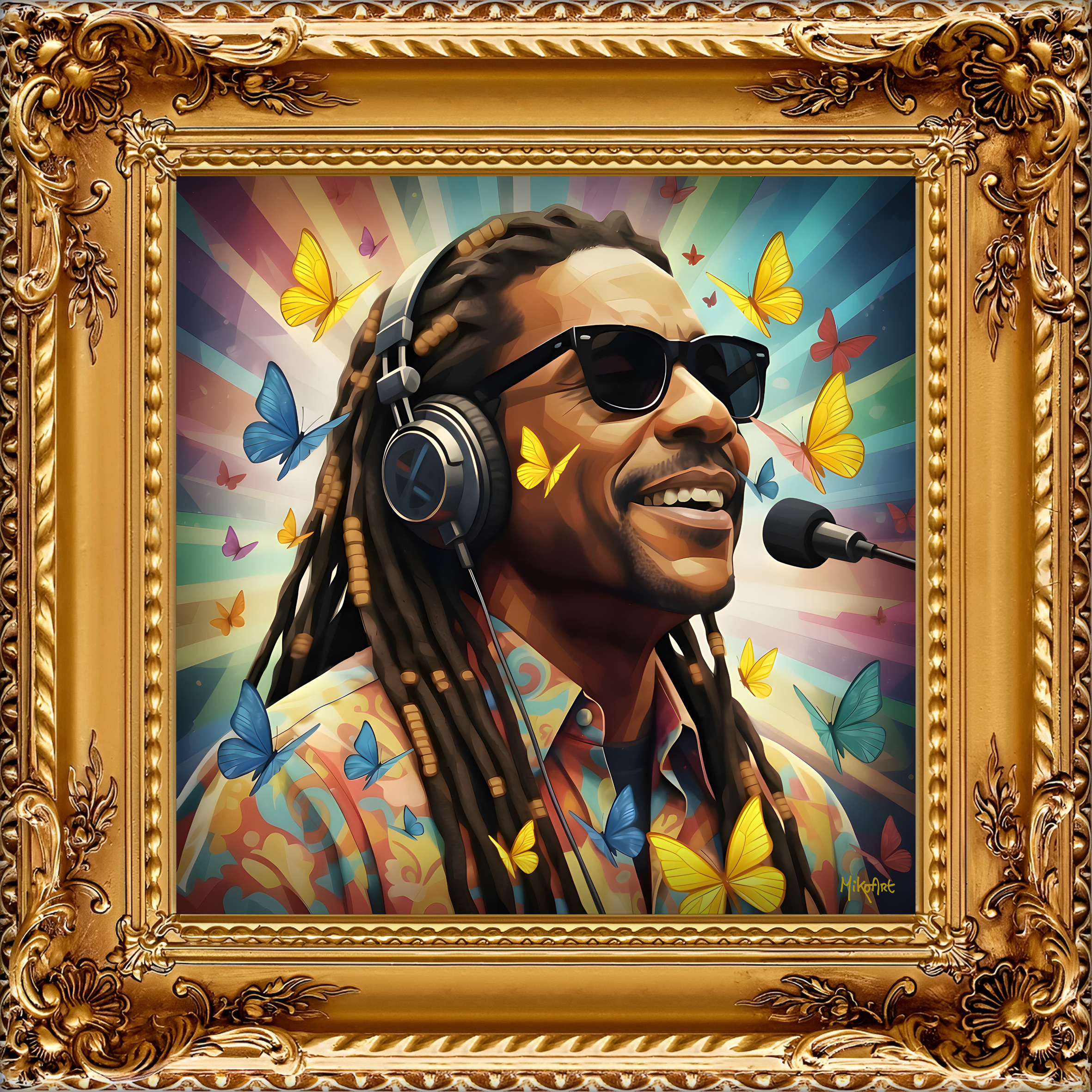 MikoArt - Epoxy Liquid Gloss - 07FP/Stevie Wonder