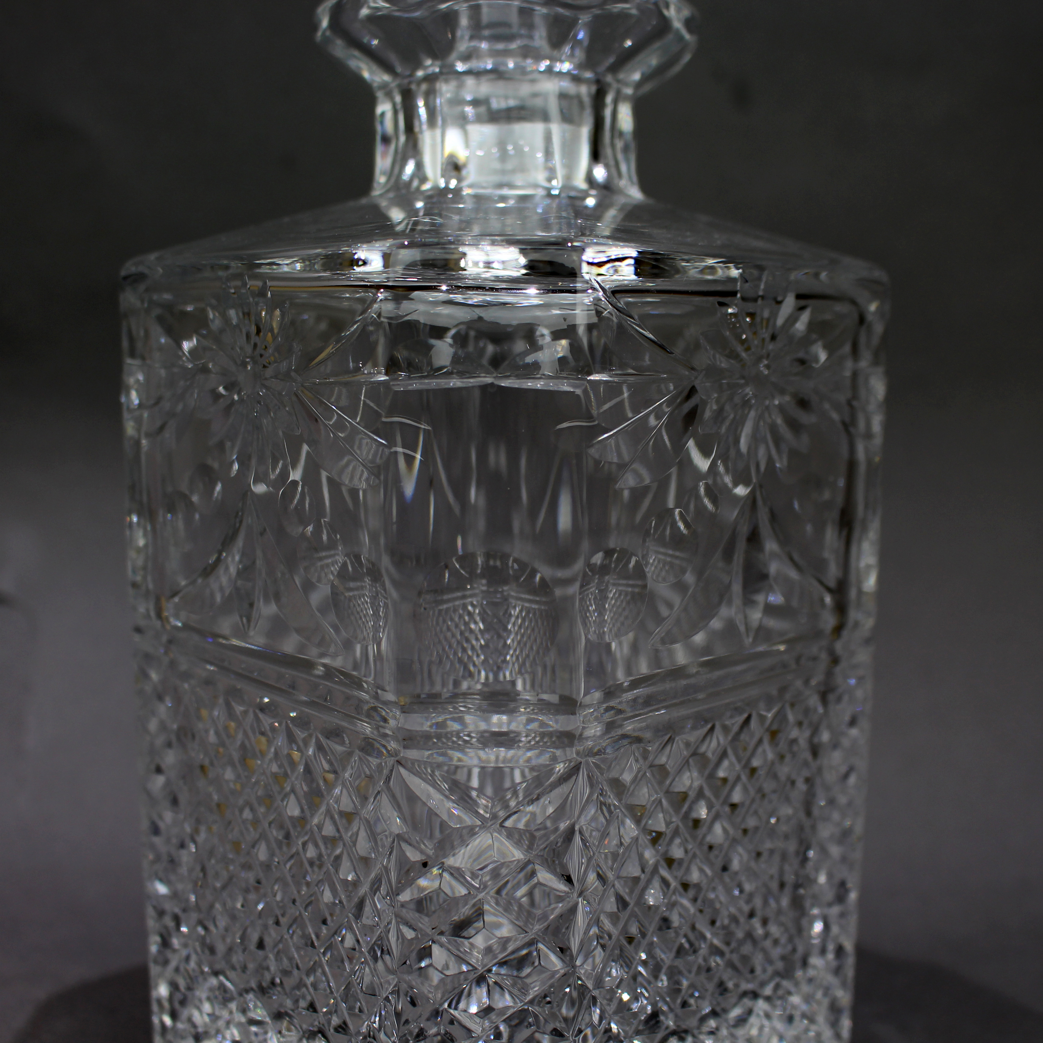 Stuart Beaconsfield Cut Spirit Decanter