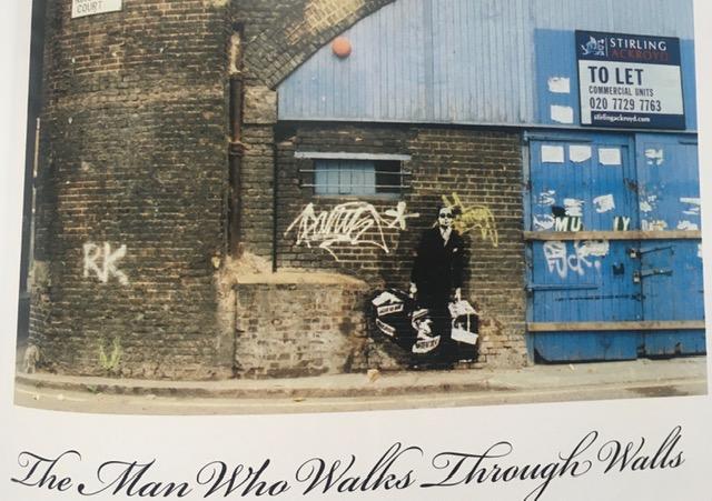 Blek Le Rat (b 1952-) 'Getting Through Walls', Double Levered Cardback Book, 2nd Edition, 2008