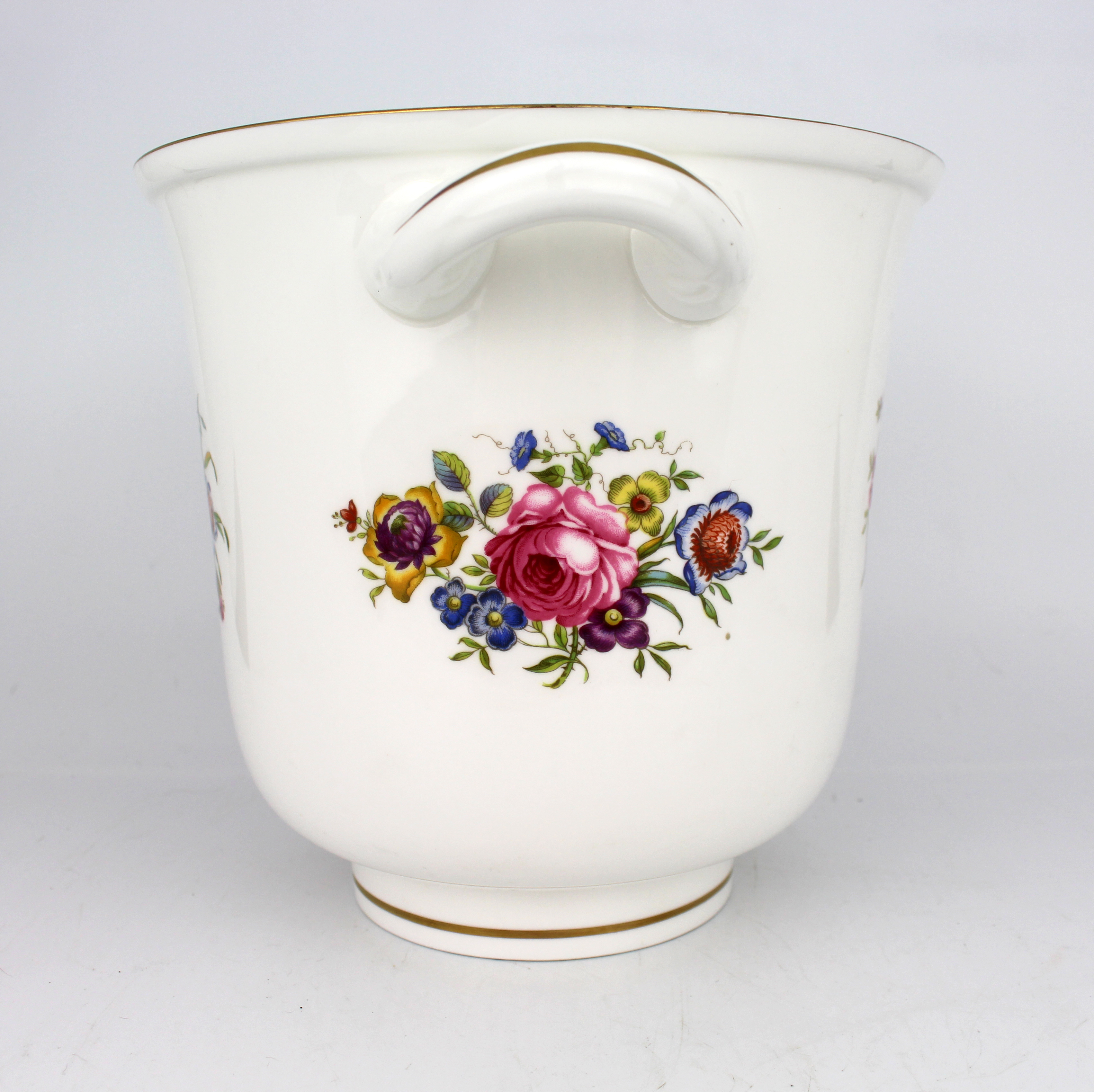 Royal Worcester Porcelain Champagne Bucket