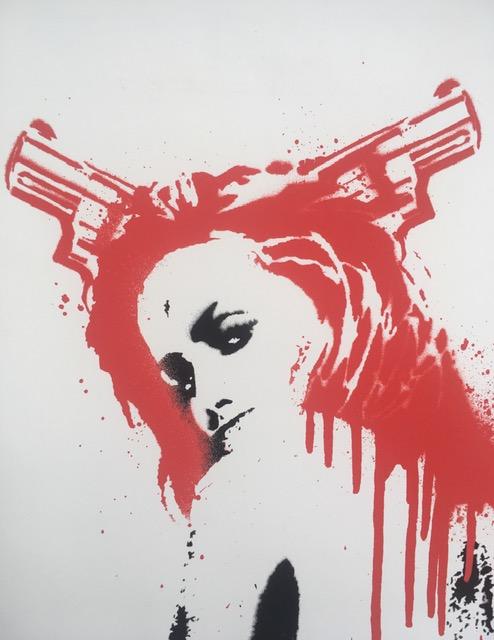 Nick Walker (b 1969) 38 Pigtails, Artists Proof, Signed, Limited Edition, Screen Print On Card, 2007