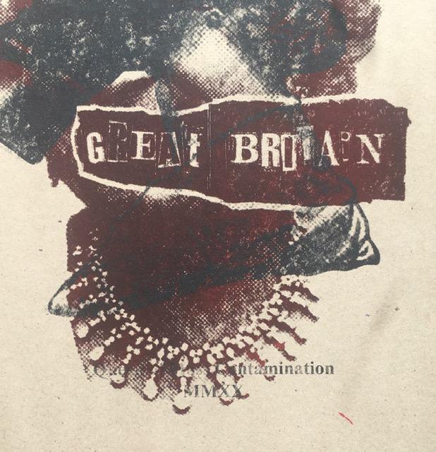 Jamie Reid (1947-2023) James Cauty (b.1956) 'God Save Great Britain', Screenprint, Test Proof, Frame