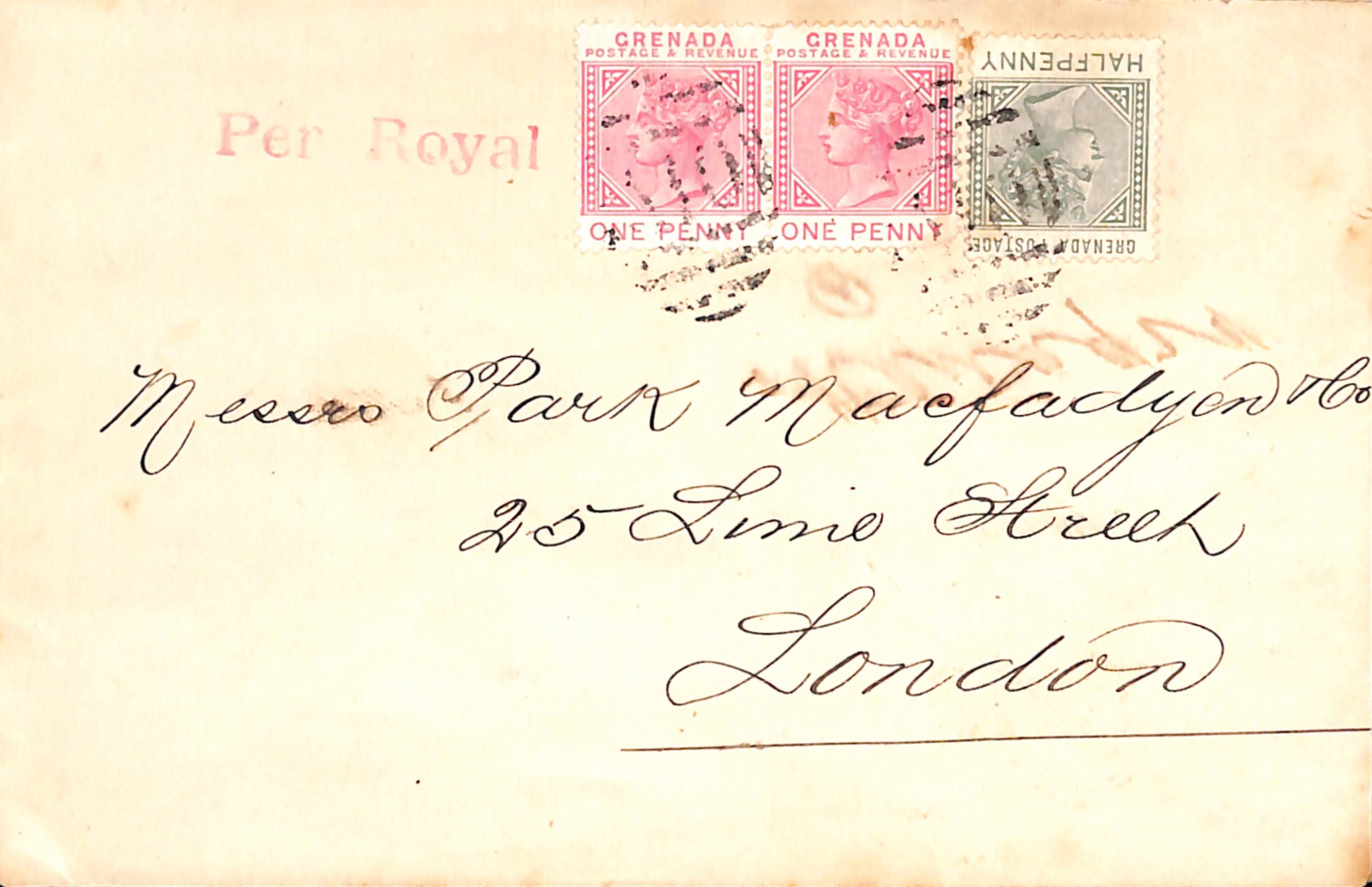 Saint Vincent / Grenada / Trinidad 1896