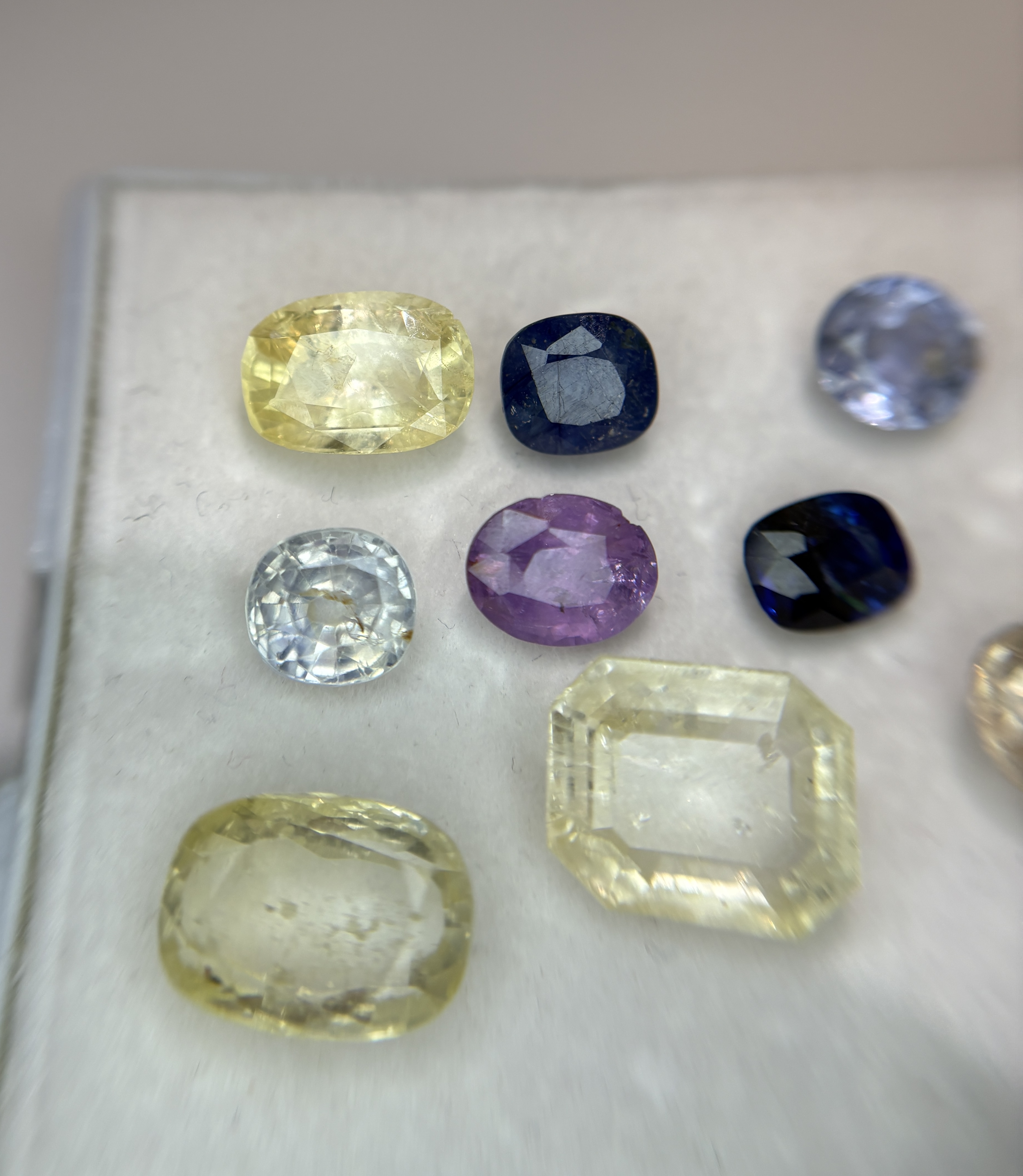 35.05ct Natural Unheated/Untreated Multi Ceylon Sapphire Lot