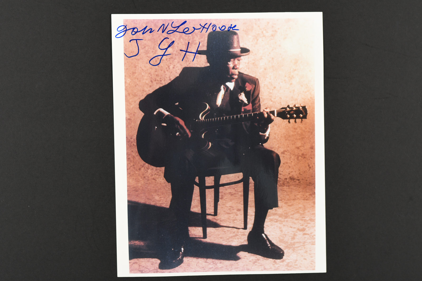 JOHN LEE HOOKER (2017?-2001) Original signature