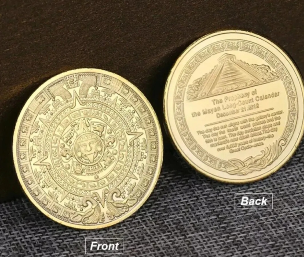 2012 Mayan Prophecy Gold Coin