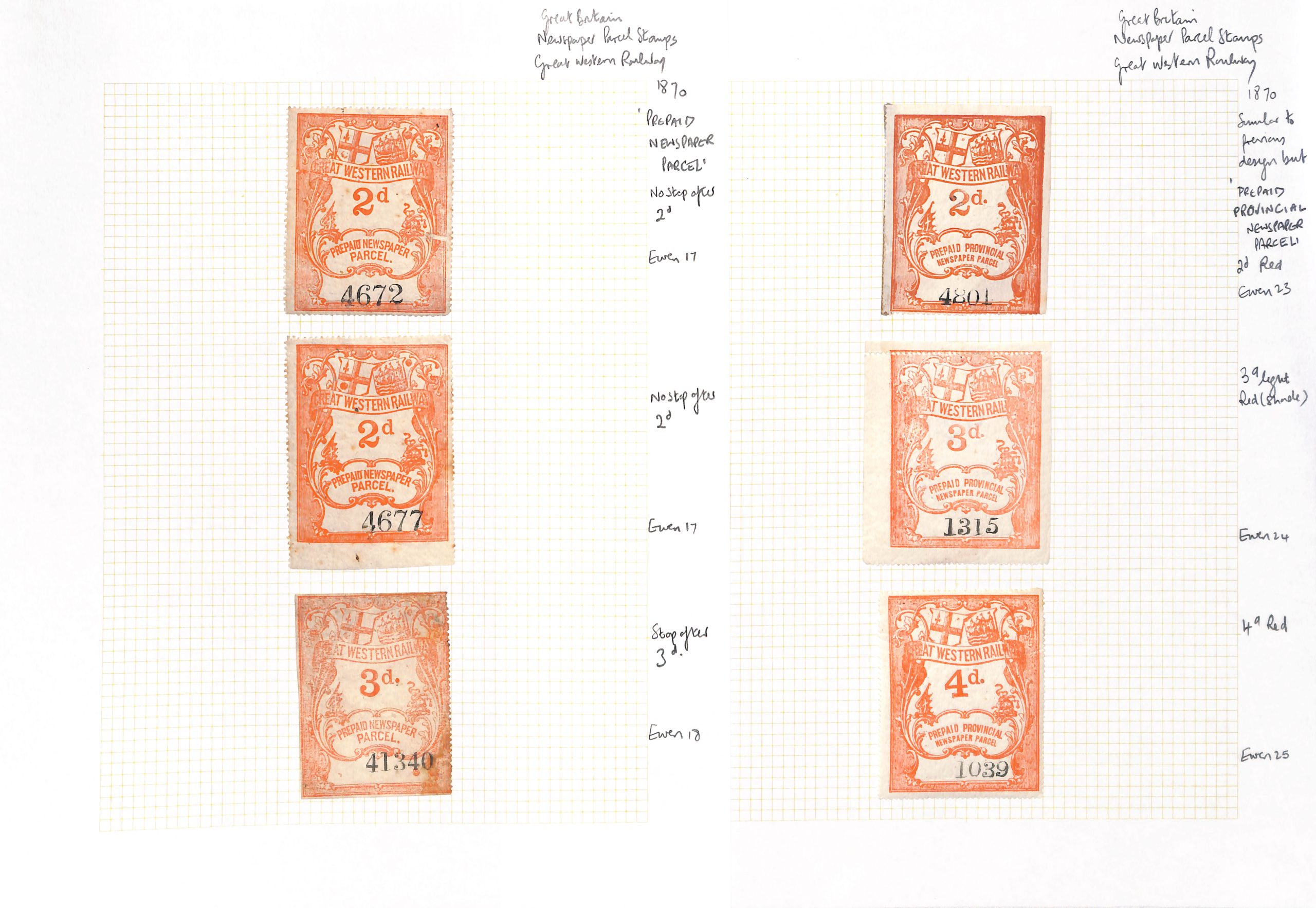 Great Britain - Railways 1860-1940