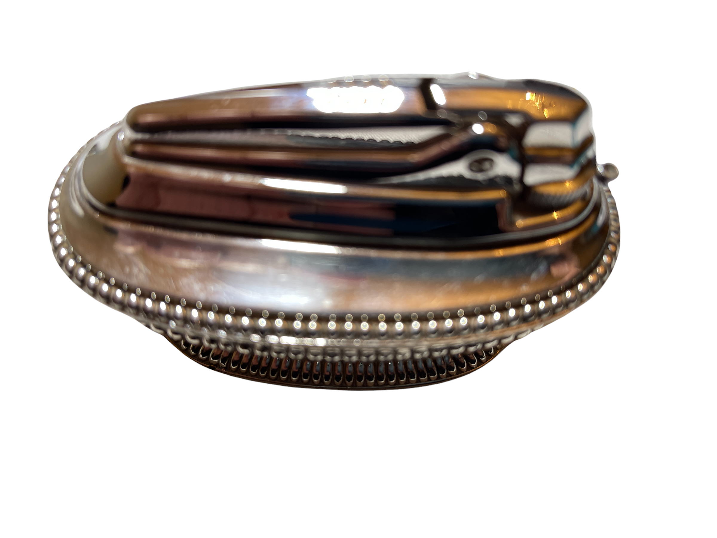 Very Collectable Ronson table lighter. silver plated