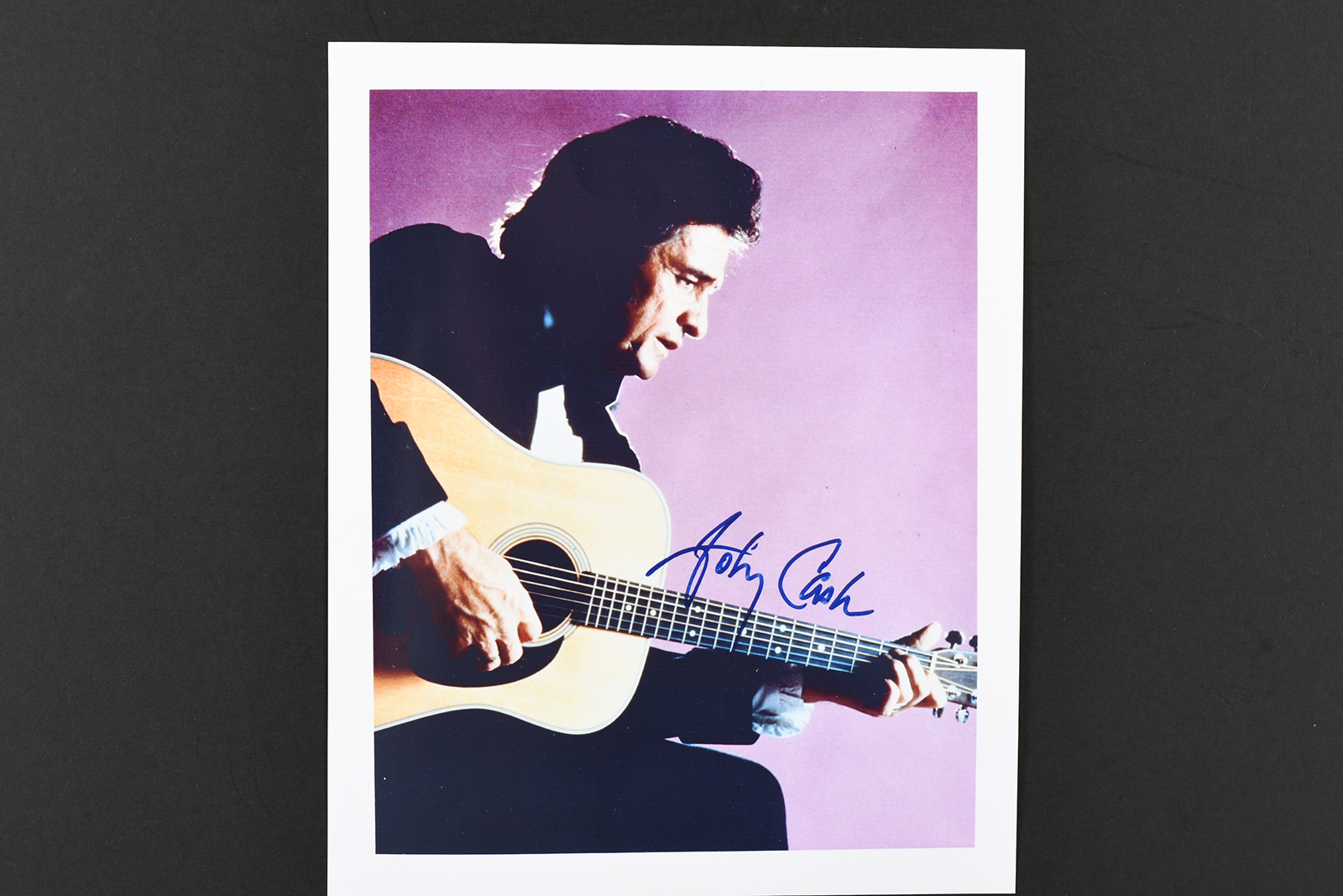 JOHNNY CASH (1932-2003) Original signature