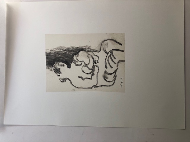 Five (5) Rare Henry Moore Lithographs 1982