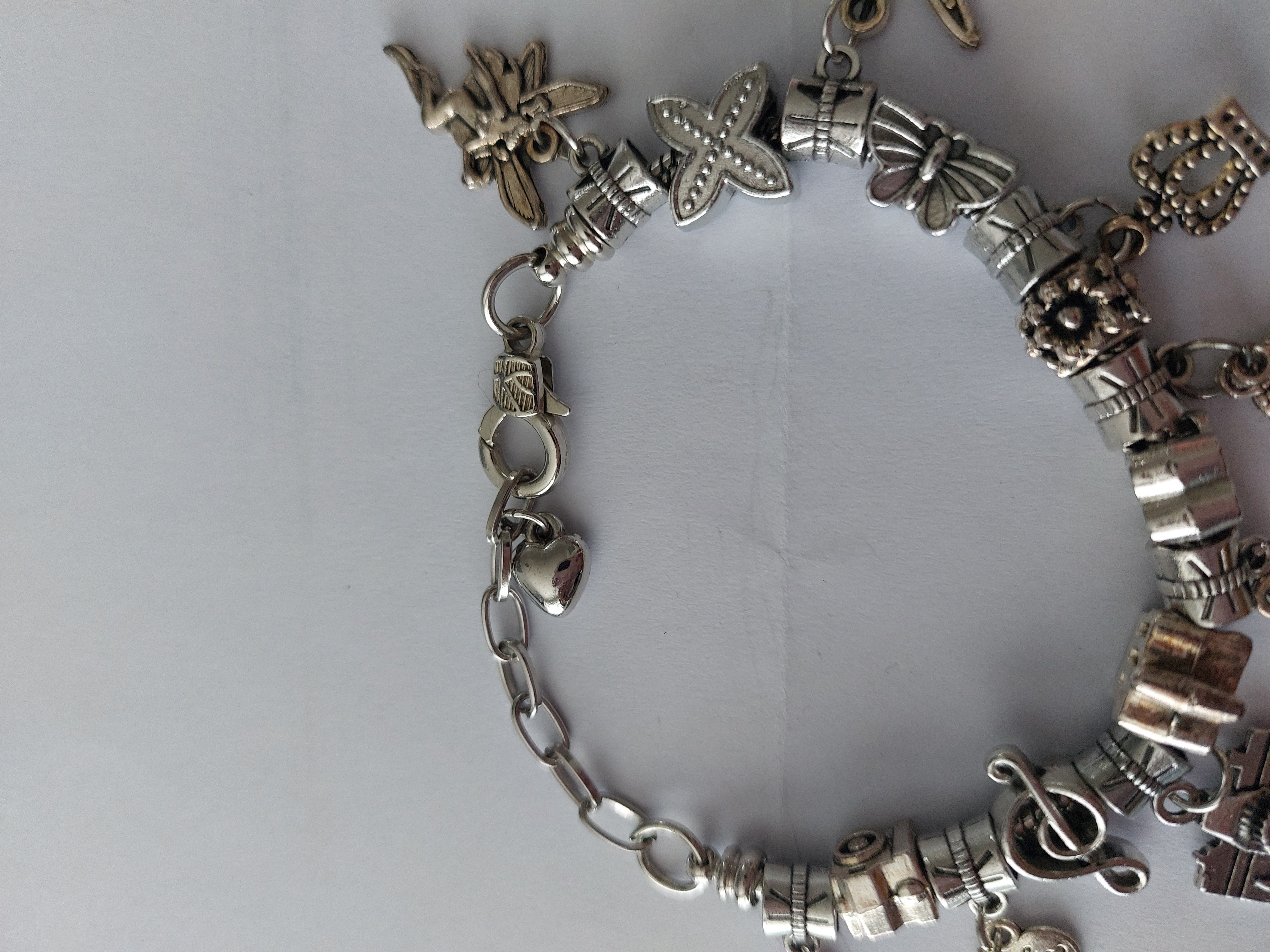 Charm Bracelet With 16 Charms