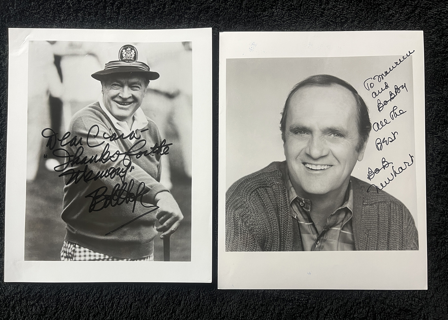 Bob Hope & Bob Newhart Signed Photograph