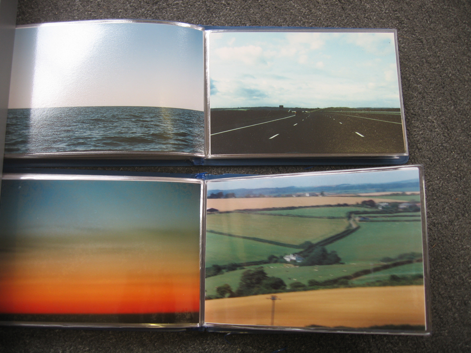 Julian Opie Album Photo's 36 Original Photographs In Album From 1995 1st Edition
