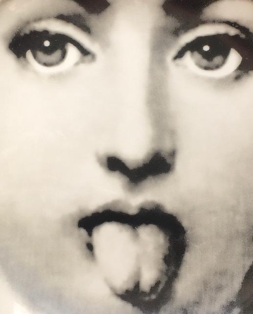 Fornasetti (Italian) Tema E Variazioni No: 82 Plateulia (sticking Tongue)