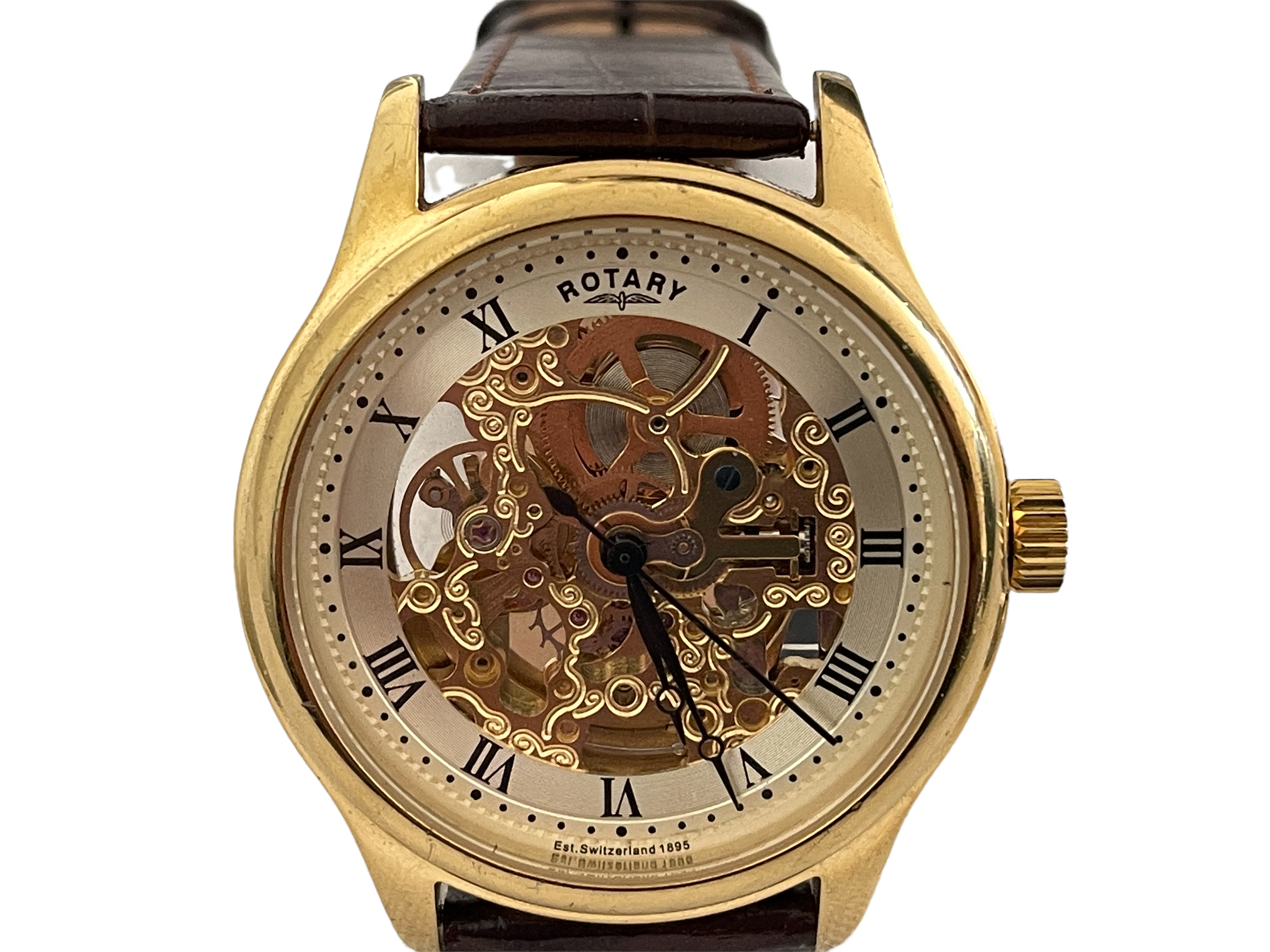 Rotary Men's Automatic Skeleton watch ,Lost property from our private jet charter