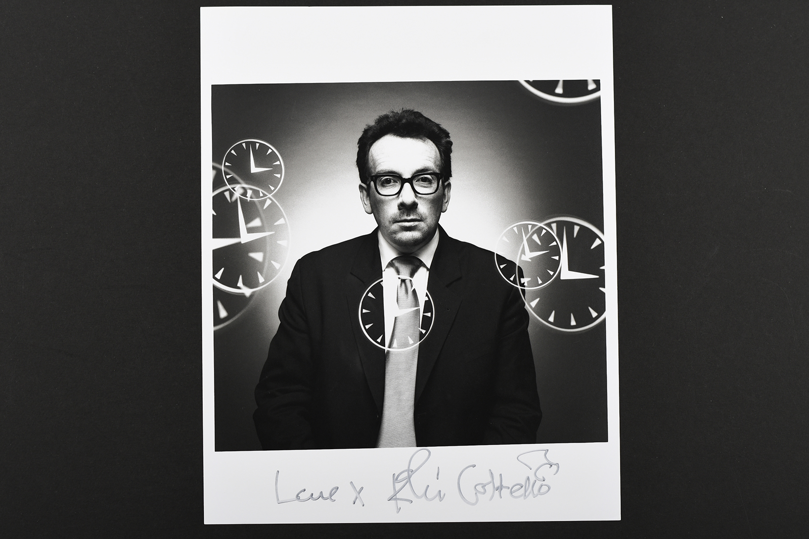 ELVIS COSTELLO Original signature