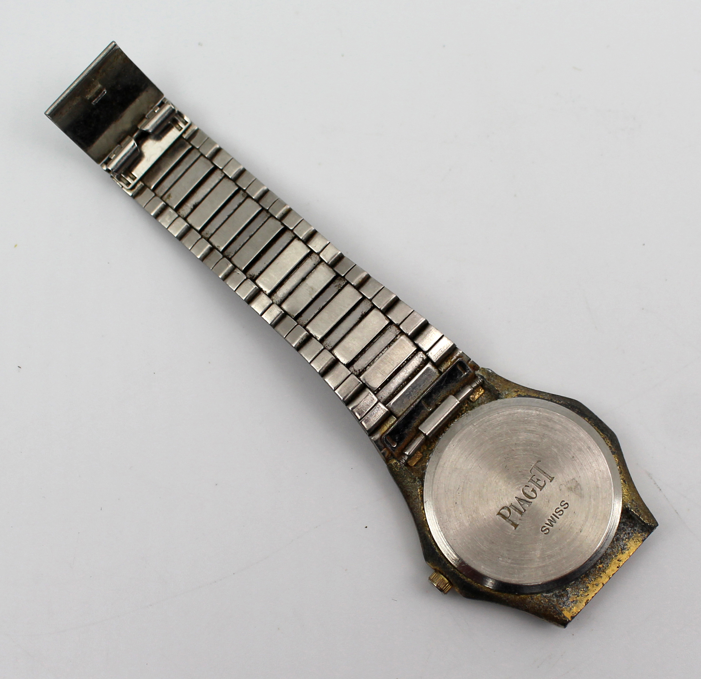 Piaget Quartz Two-Tone Wristwatch – For Repair or Restoration