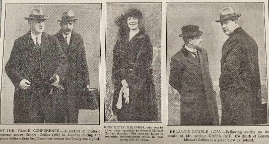 Michael Collins Shot Dead Ambushed By Ira Rebels 1922 NewspaperOriginal Complete Edition Of The