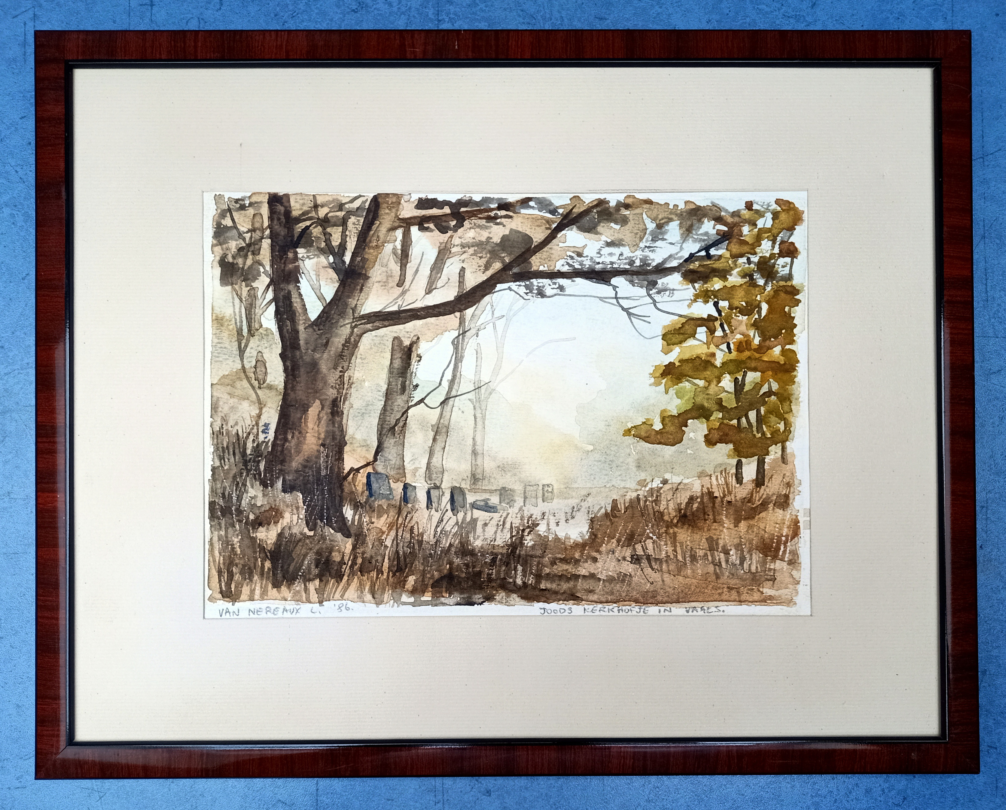18 Paintings: Etch, Drawing and Watercolours For Sale (#0433)