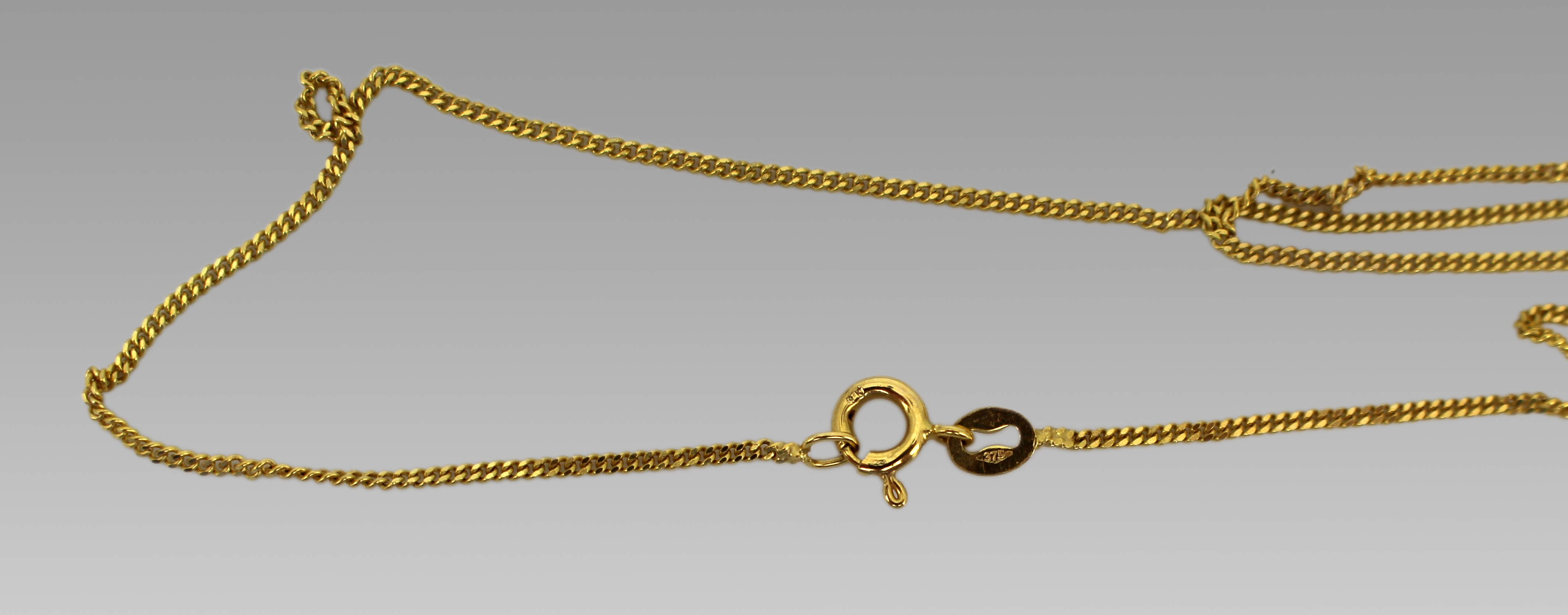 Vintage 9ct Gold Locket on Chain
