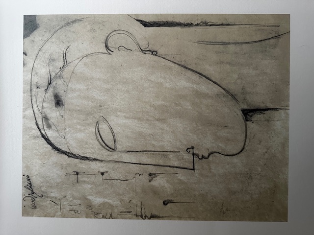 Modigliani. Rare Lithograph 1989