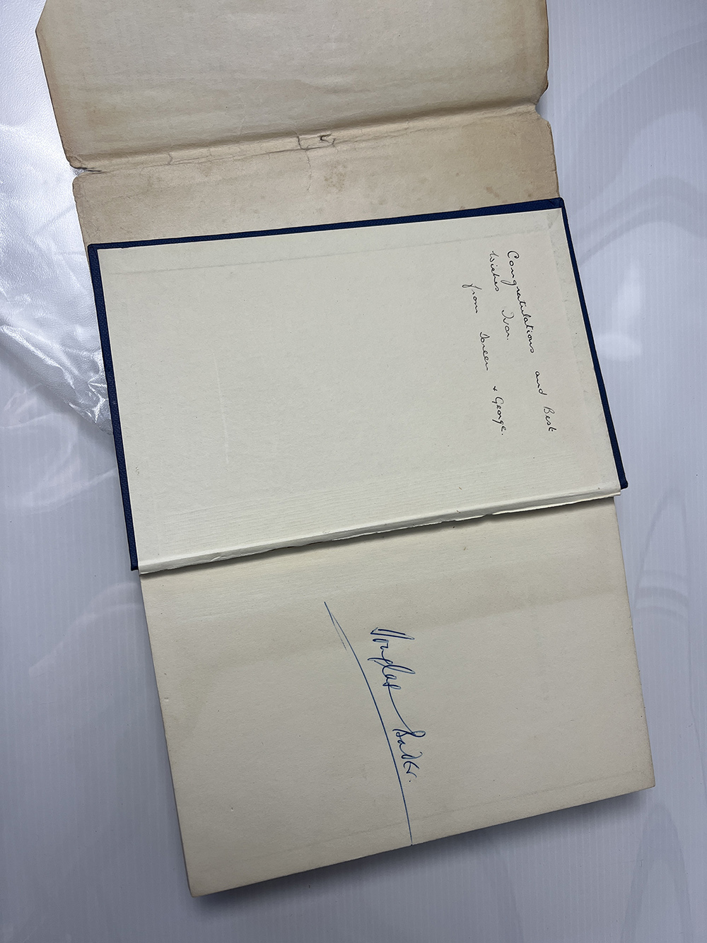 Douglas Bader Signed "Reaching For The Sky" Book