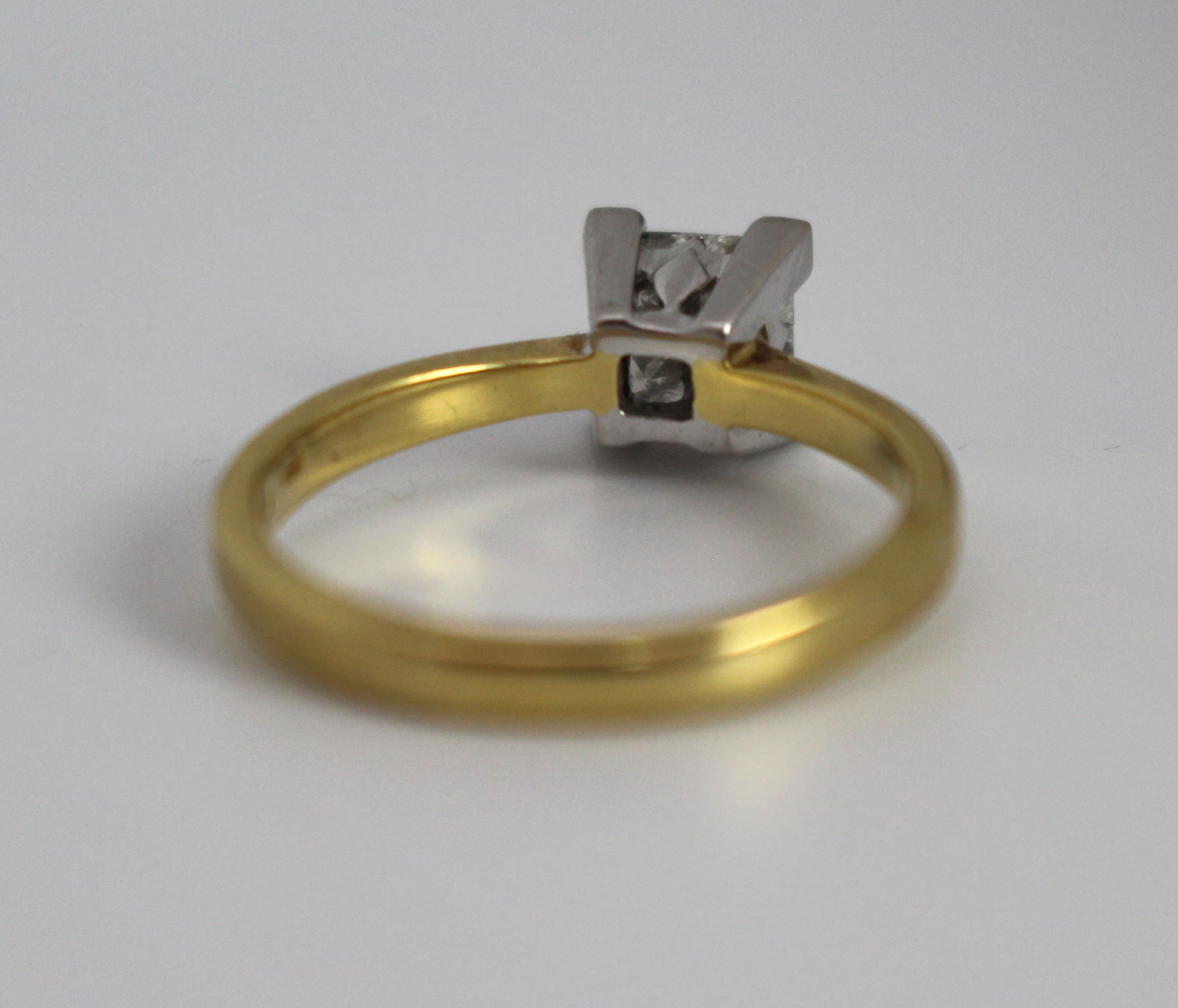 Vintage 0.50 Carat Diamond Cluster Ring 18ct Gold