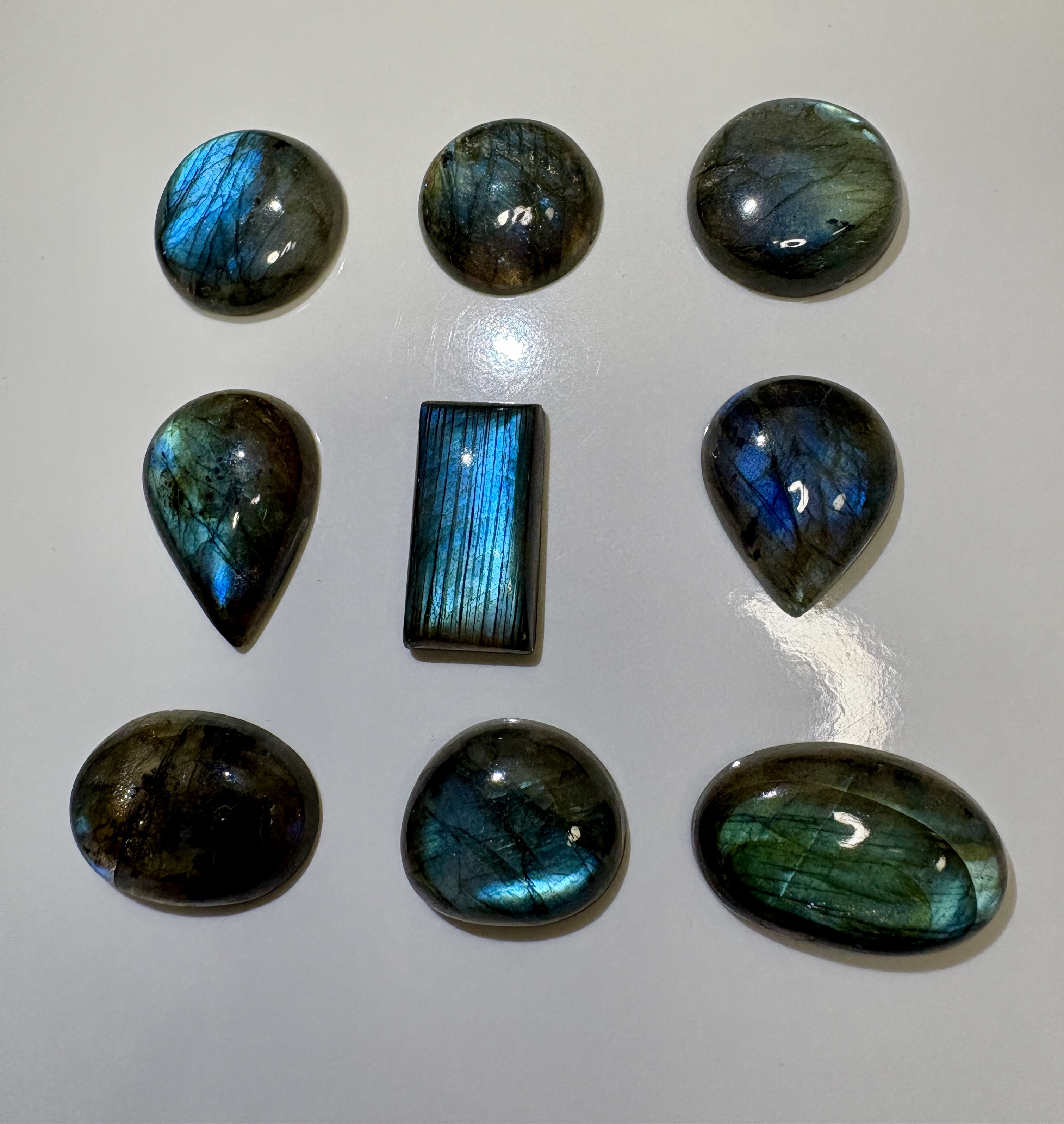 243.40ct Labradorite Lot Loose