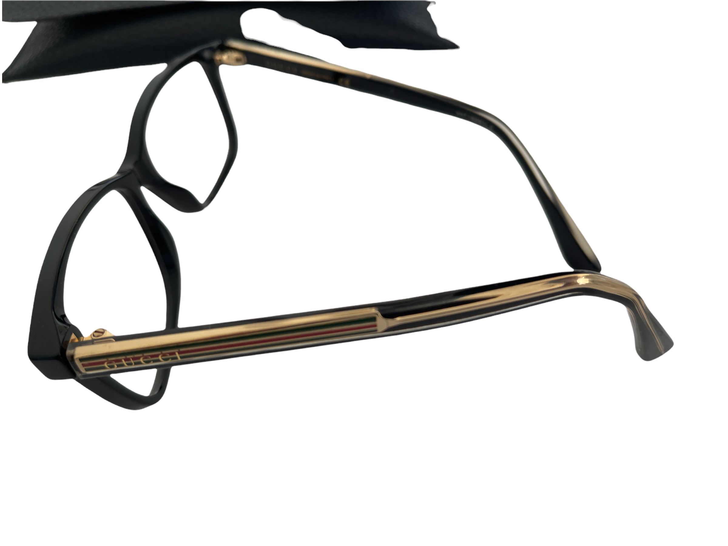 Gucci Spectacle Frames With Case from our private jet charter.