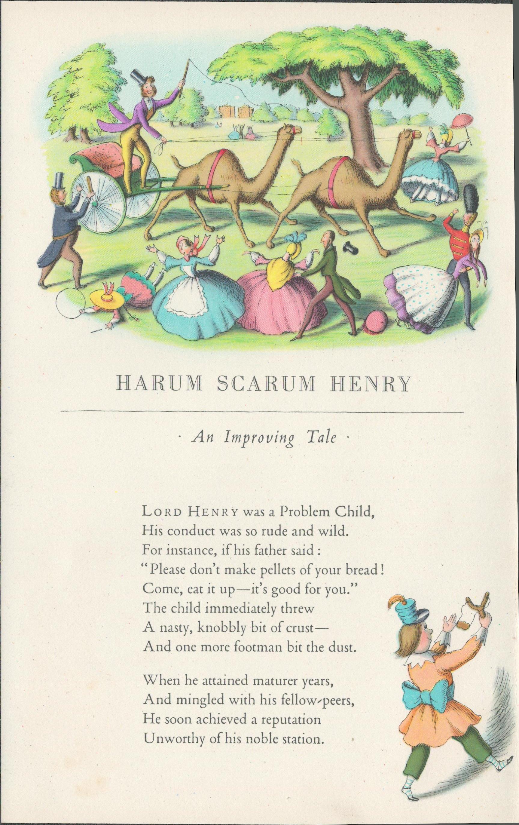 Double Sided Guinness Print 1939 80 Yrs Old "Harum Scarum Henry"A Genuine Double Sided