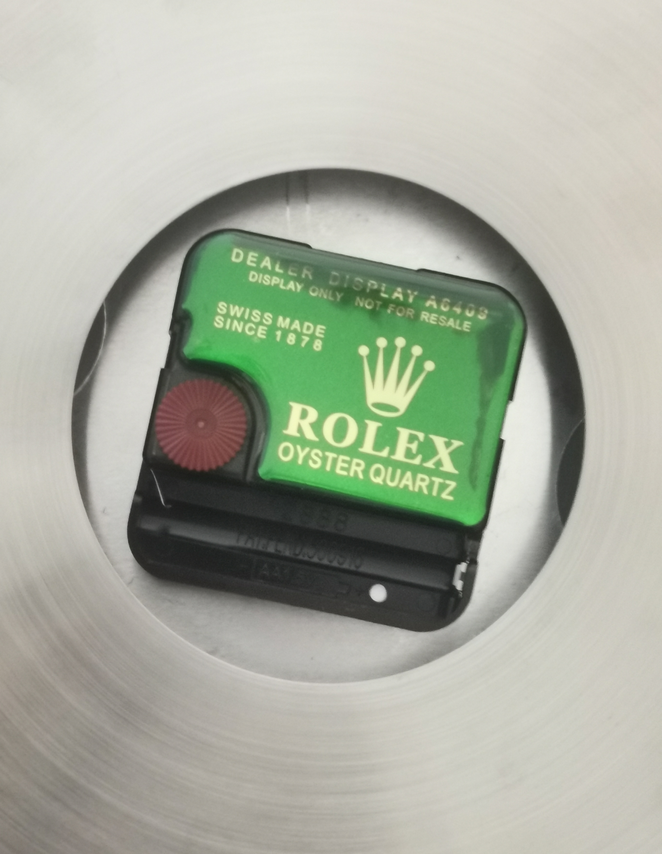 Rolex Cosmograph Daytona Dealer Display Wall Clock