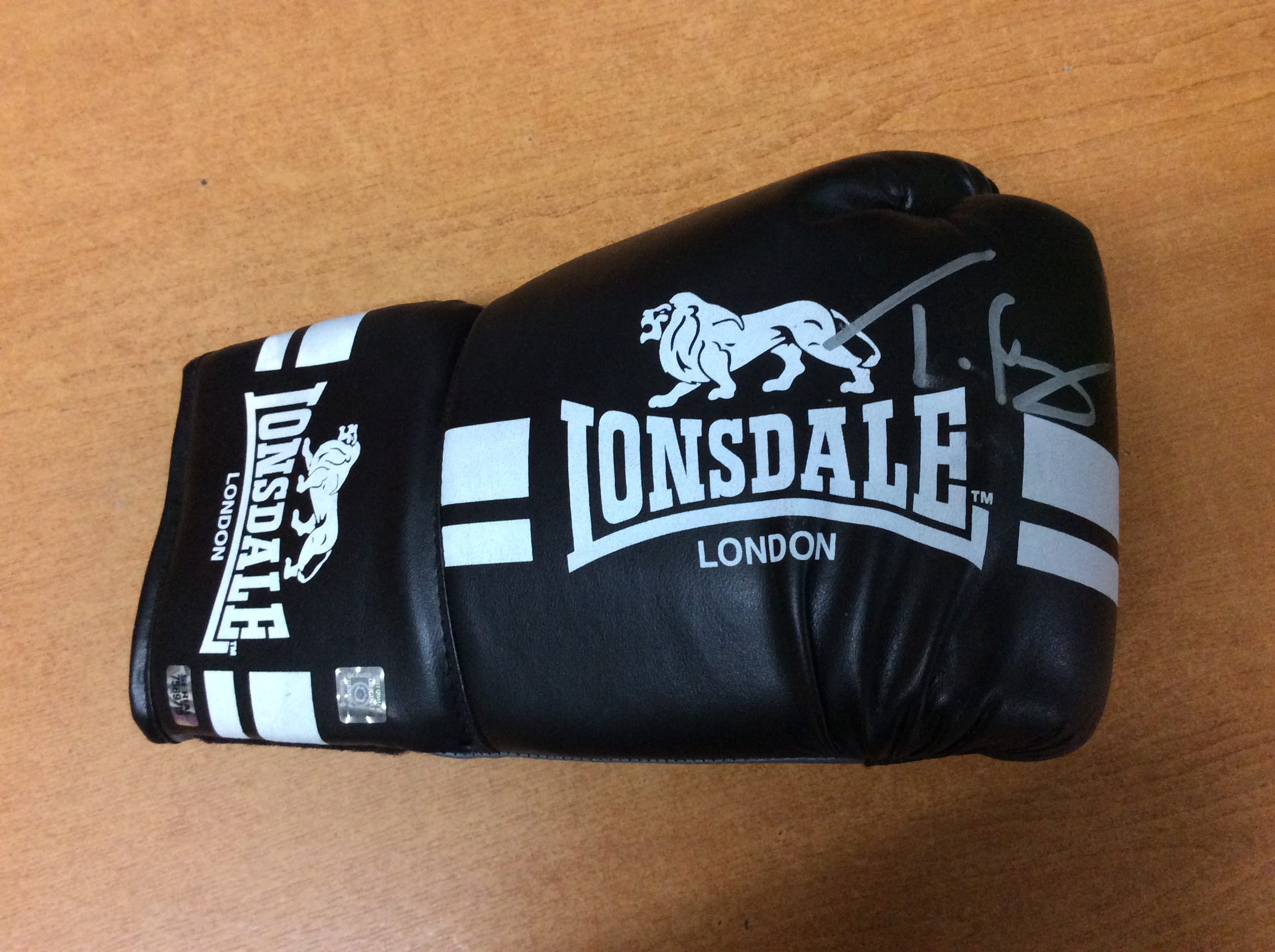 Tyson Fury Signed Boxing Glove