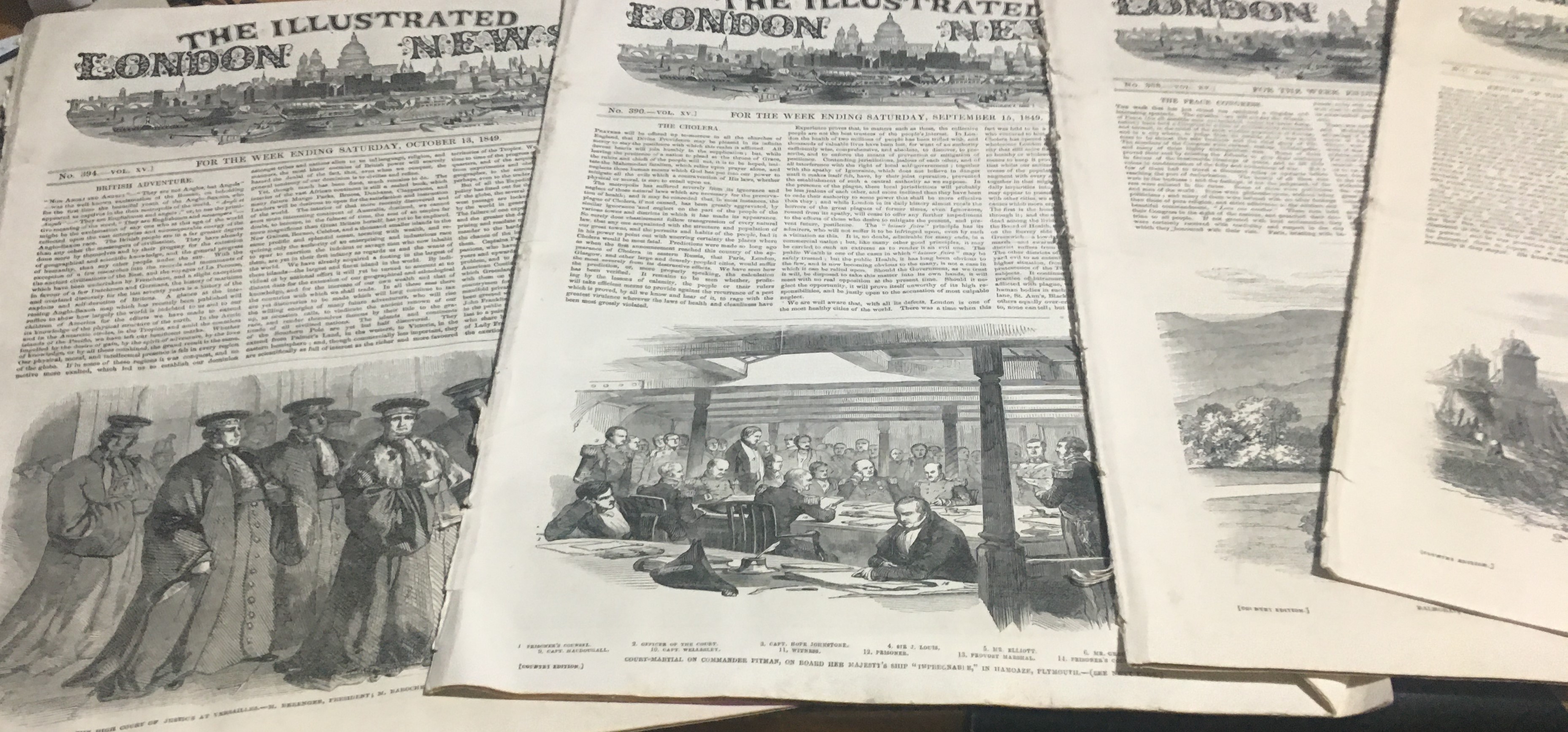 25 Mixed Victorian Editions Illustrated London News 1847 1849 1850A Fantastic Collection Of 25 Mixed