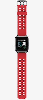 Brand New Unisex Fitness Tracker Watch Id205 Red Strap About This Item 1.3-Inch LCD Colour