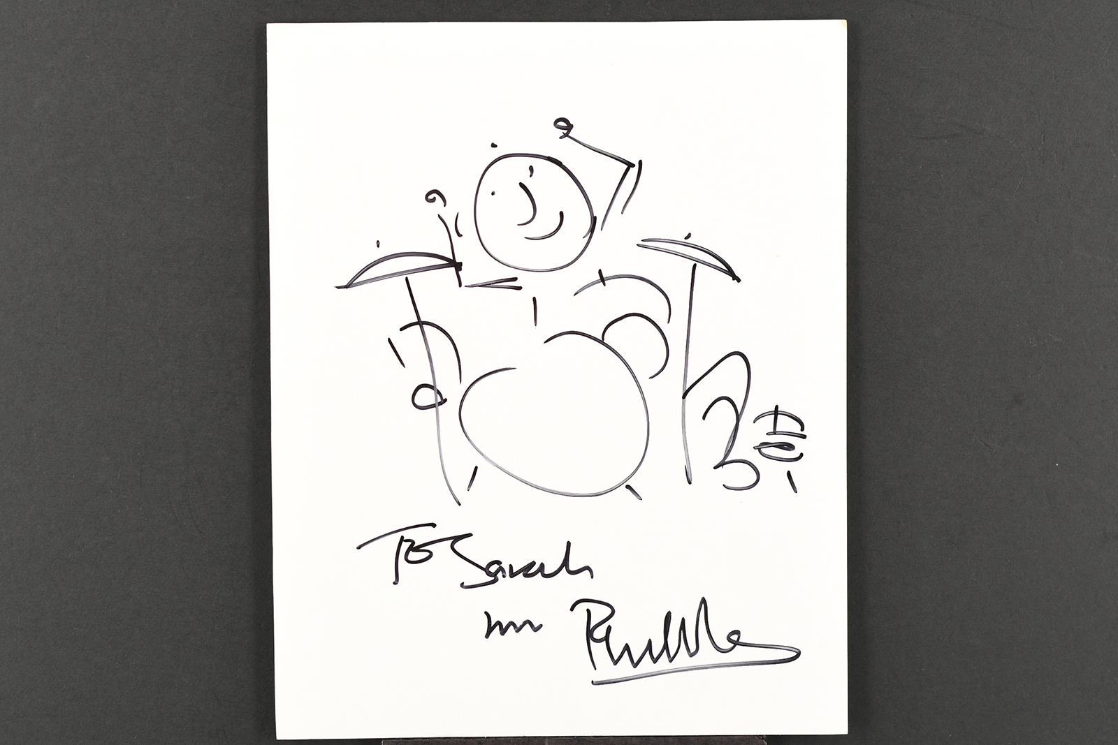 PHIL COLLINS Original signature