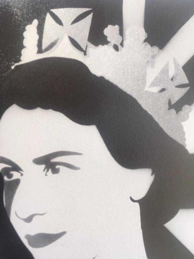 Pure Evil (b.1968) ‘Queen Elizabeth Brexit’, Screenprint, Artist's Proof, 2016