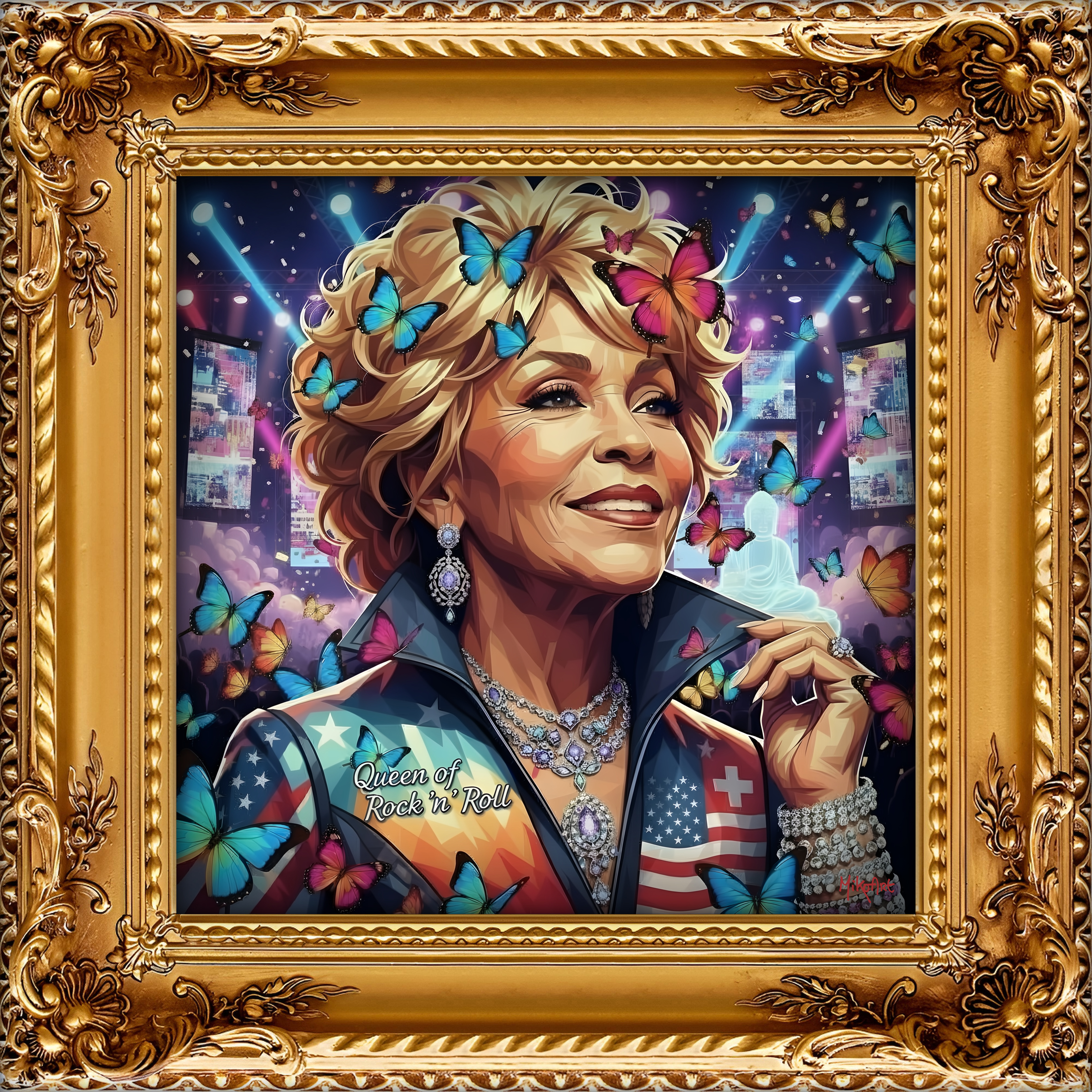 MikoArt - Epoxy Liquid Gloss - 07FP/Tina Turner