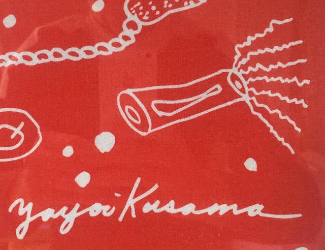 Yayoi Kusama (b 1929) ‘Faces’ Silk Screen Printed On Cotton, Framed, 2021