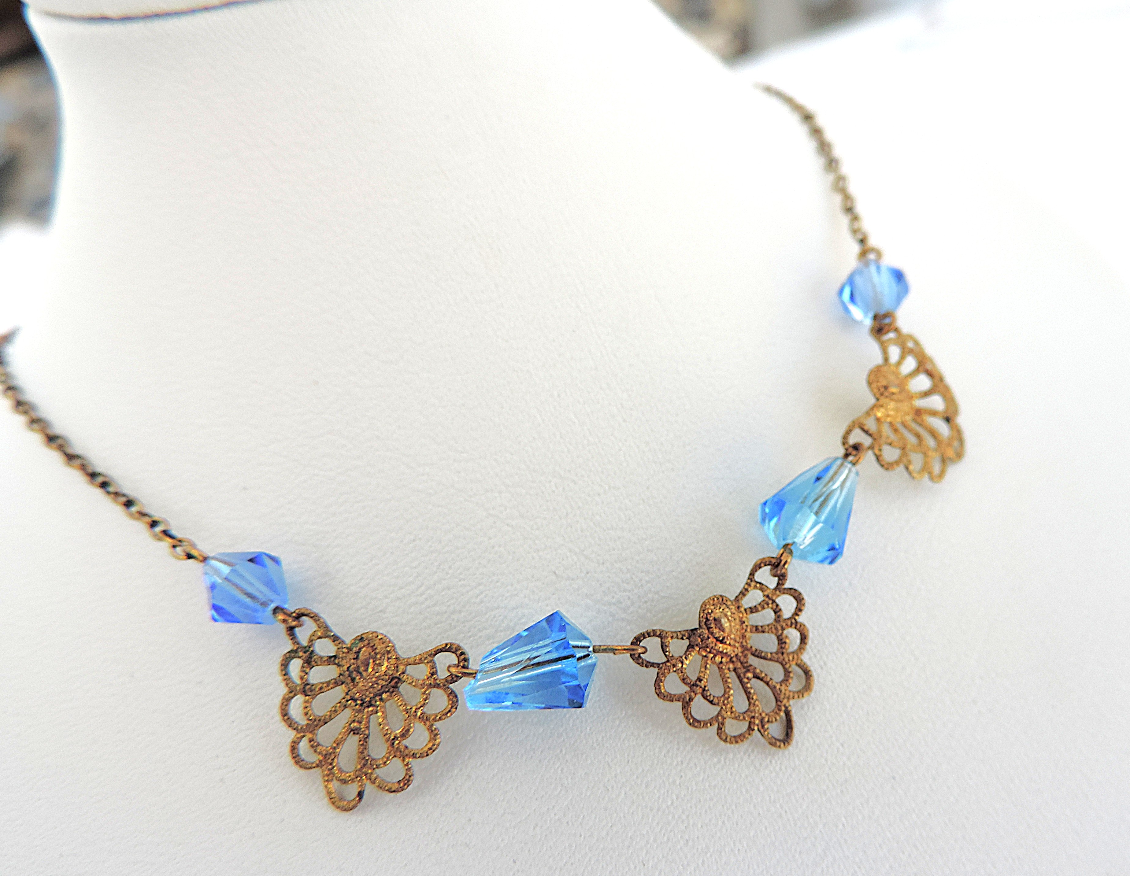 Vintage Art Deco Necklace circa 1930's