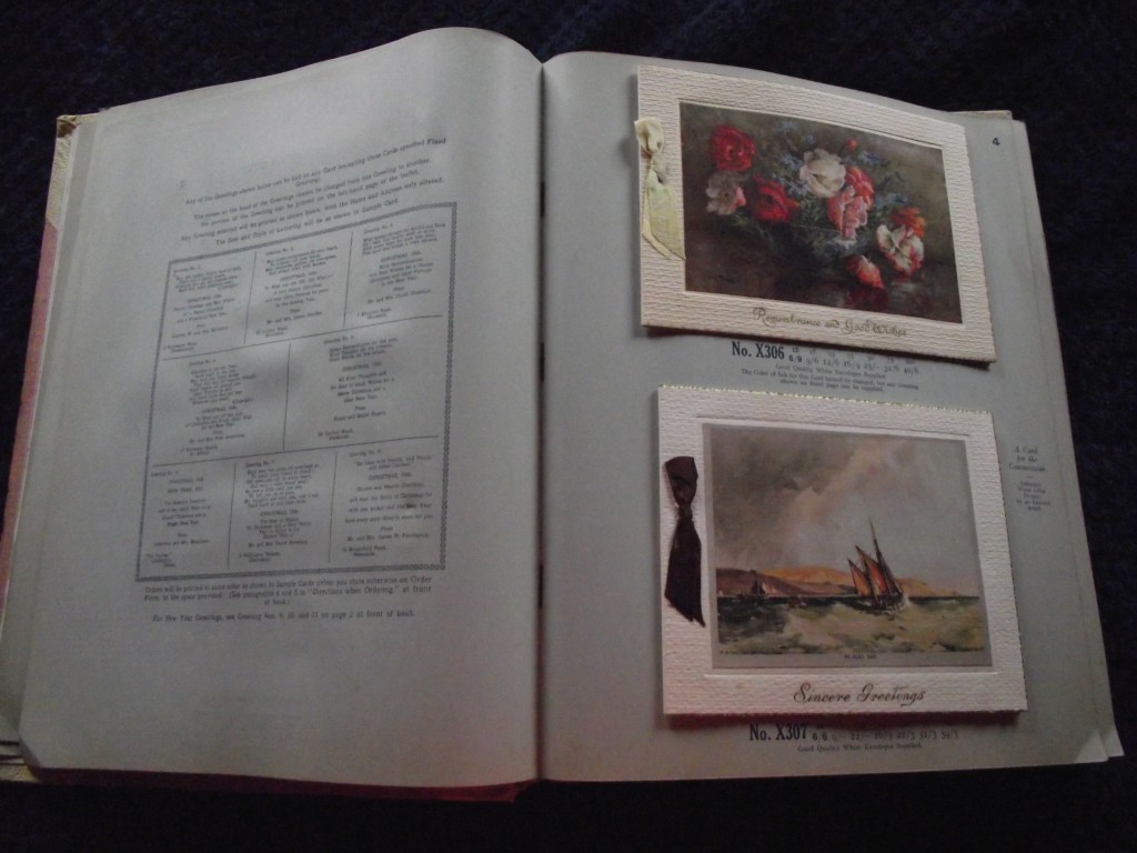 1936 Greeting Card and Calendar Sample Book - The Royal Art Private Christmas Greeting Cards