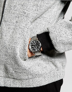 Hugo Boss Men's Black Aeroliner Multi-Functional Chronograph Watch 1513181
