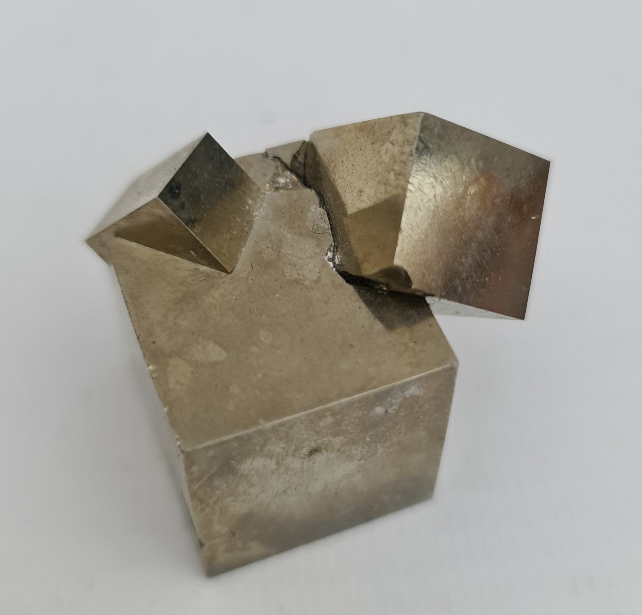 Collectable Rocks and Minerals Pyrite Cube Cluster 3 in the cluster Collectable Rocks and Minerals
