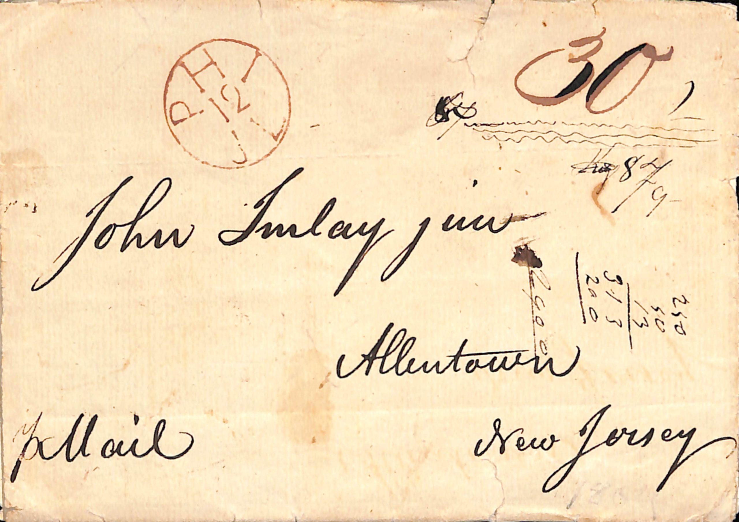 Swedish Settlements - St. Bartholomew 1804
