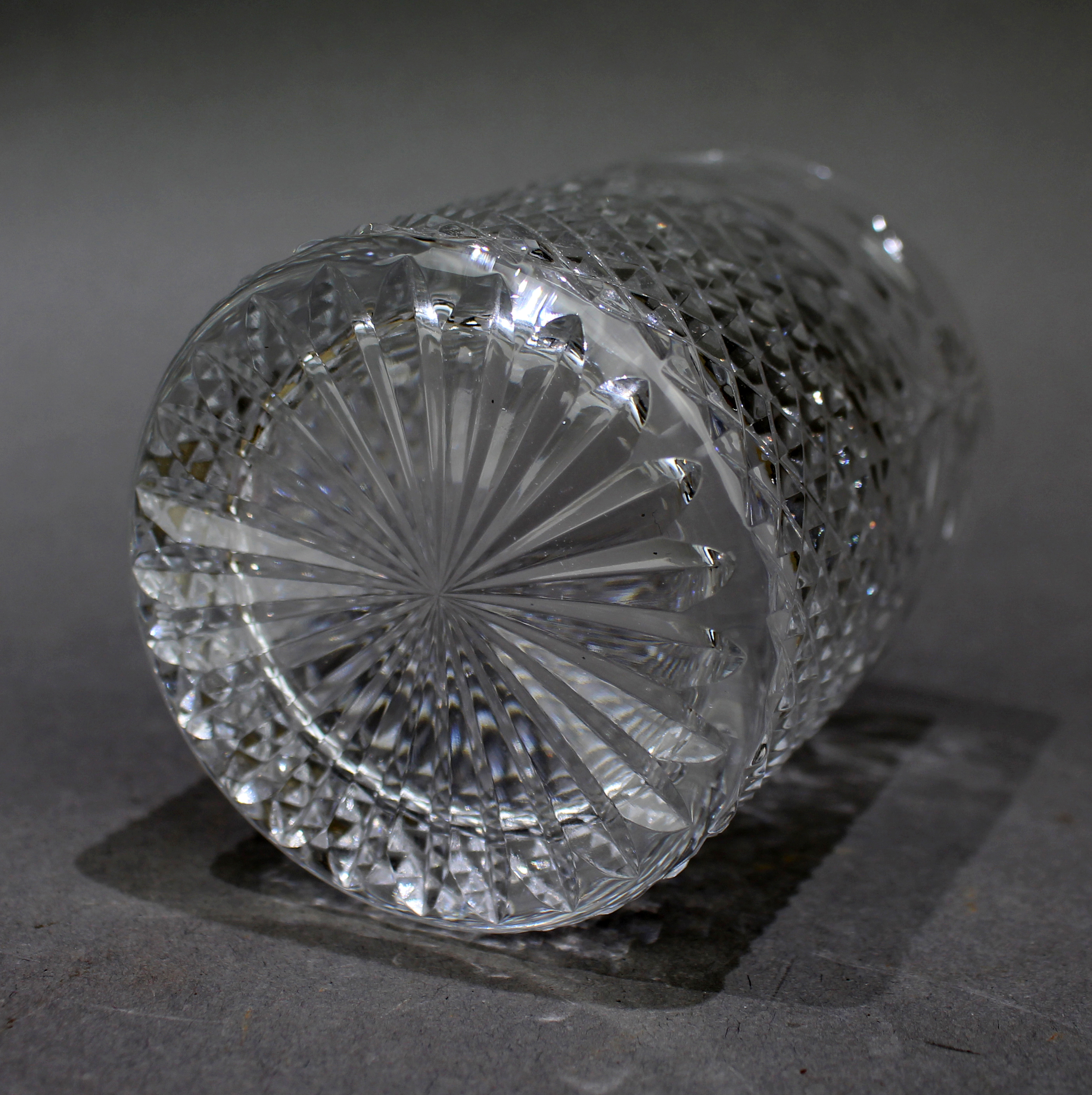 Set of 6 Stuart "Beaconsfield" Cut Crystal Tumblers