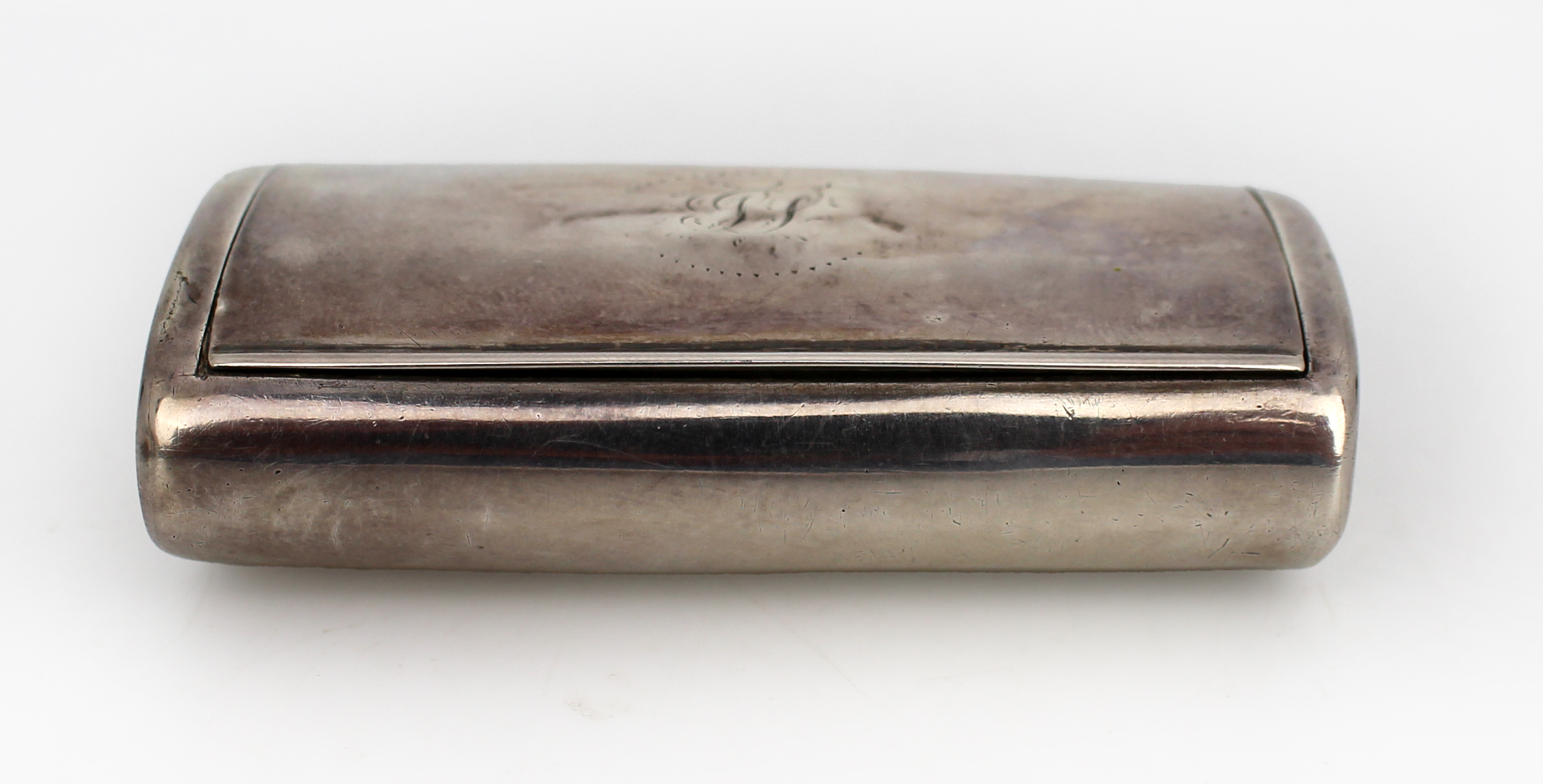 Georgian Sterling Silver & Gilt Snuff Box – Joseph Ash I, London 1802