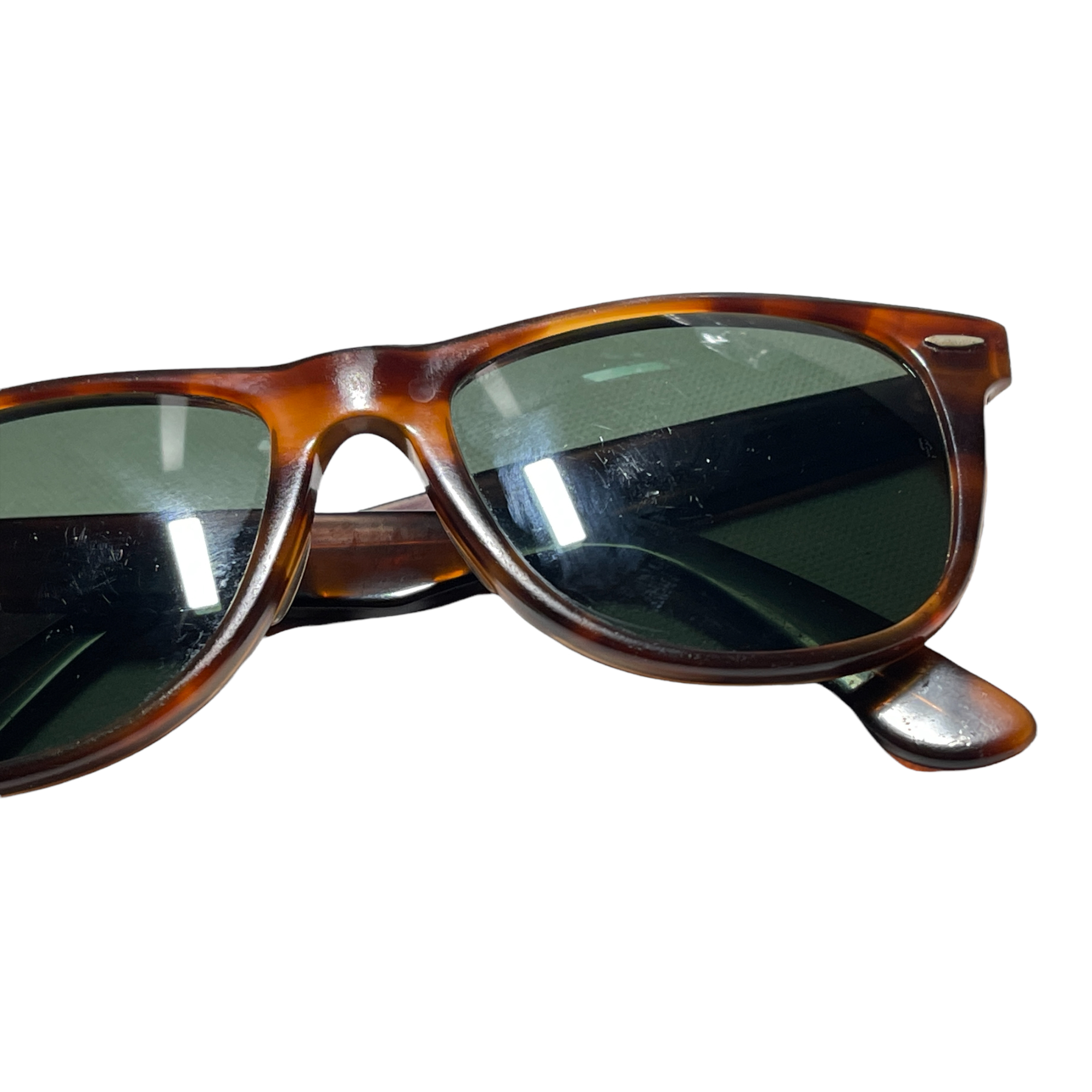 Lost Property from our private jet charter Ray Ban vintage wayfarer style sunglasses.