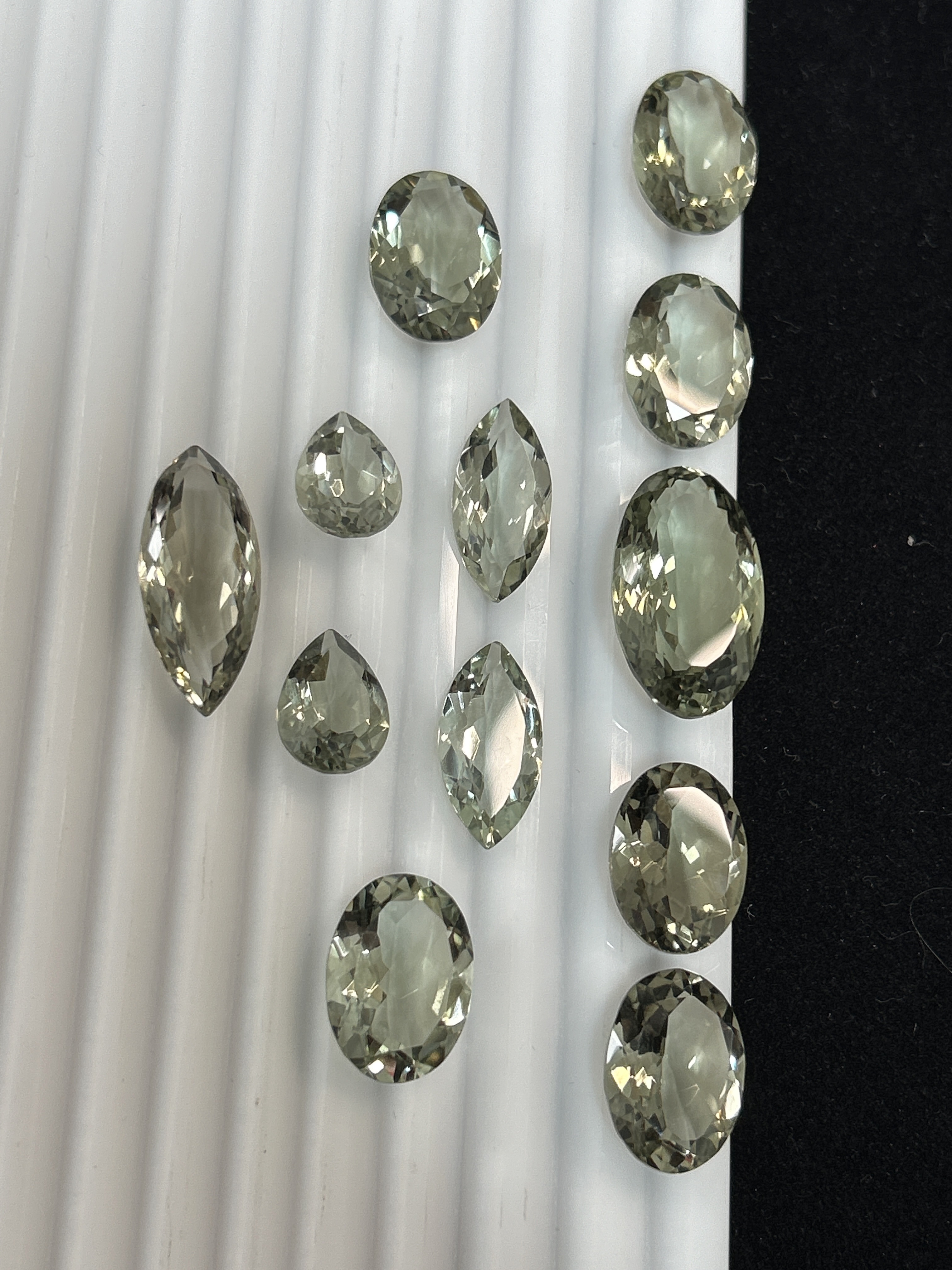 121.15ct Green Natural Amethyst